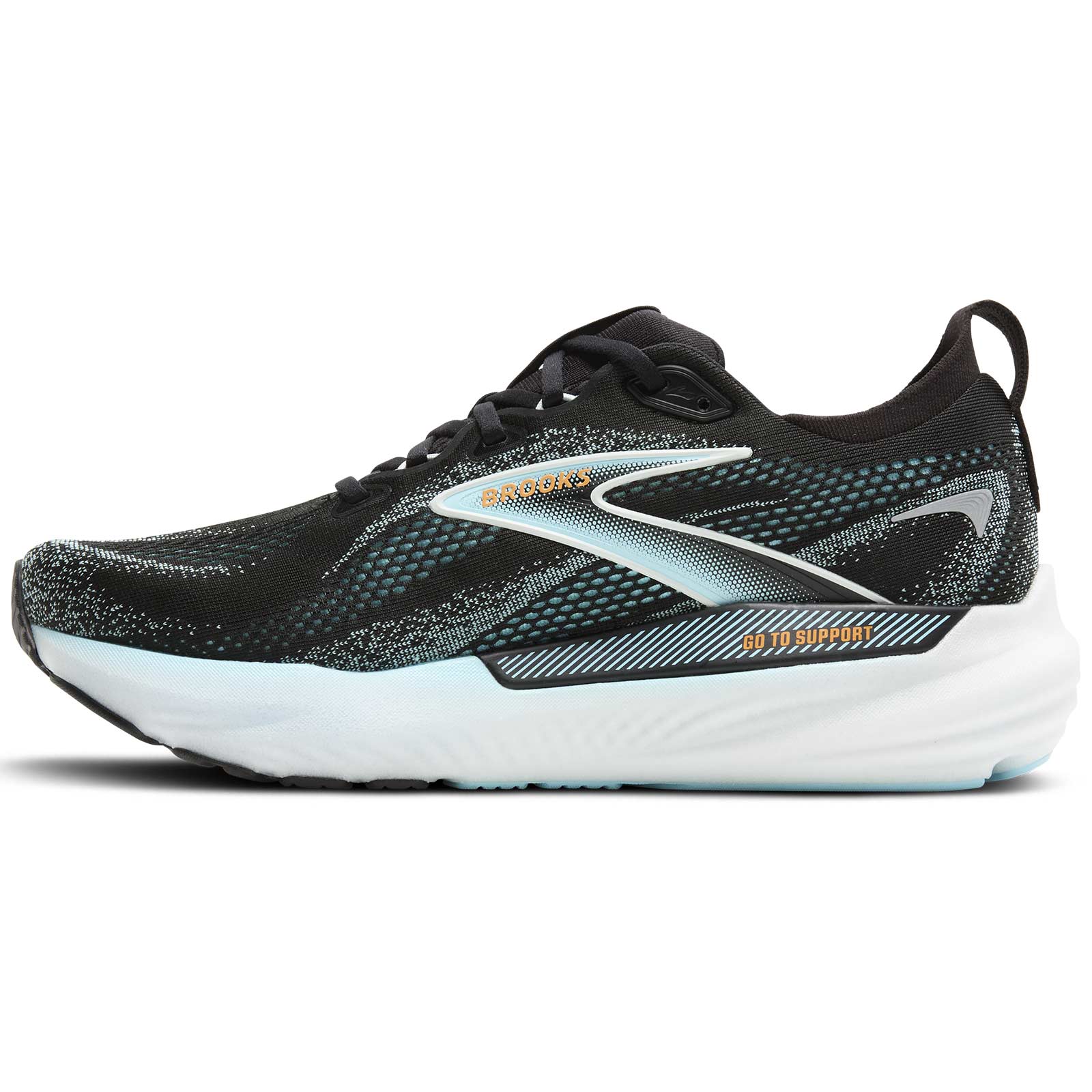 Brooks Mens Glycerin 22  GTS Black - Image 2