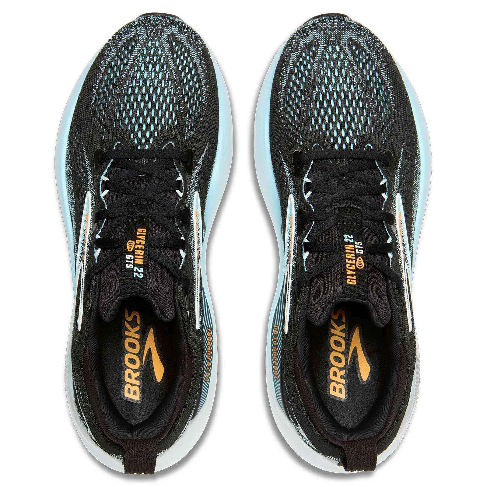 Brooks Mens Glycerin 22  GTS Black - Image 3