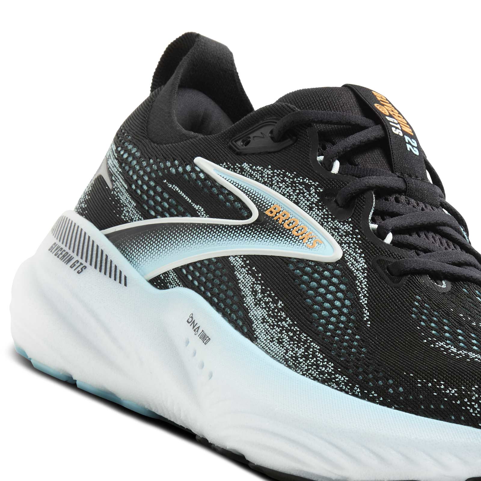 Brooks Mens Glycerin 22  GTS Black - Image 6