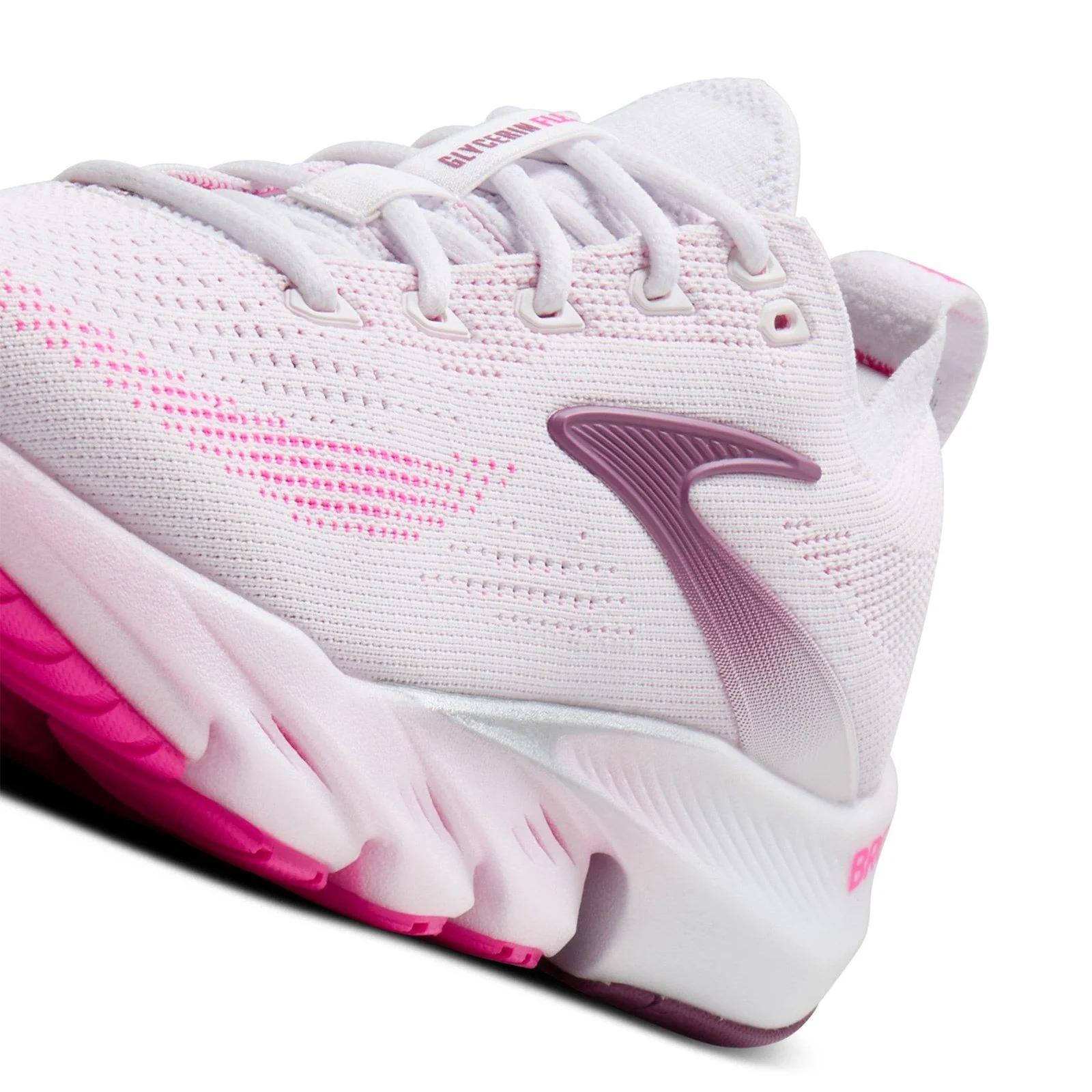 Brooks Womens Glycerin Flex Running Shoes Pink - Image 6