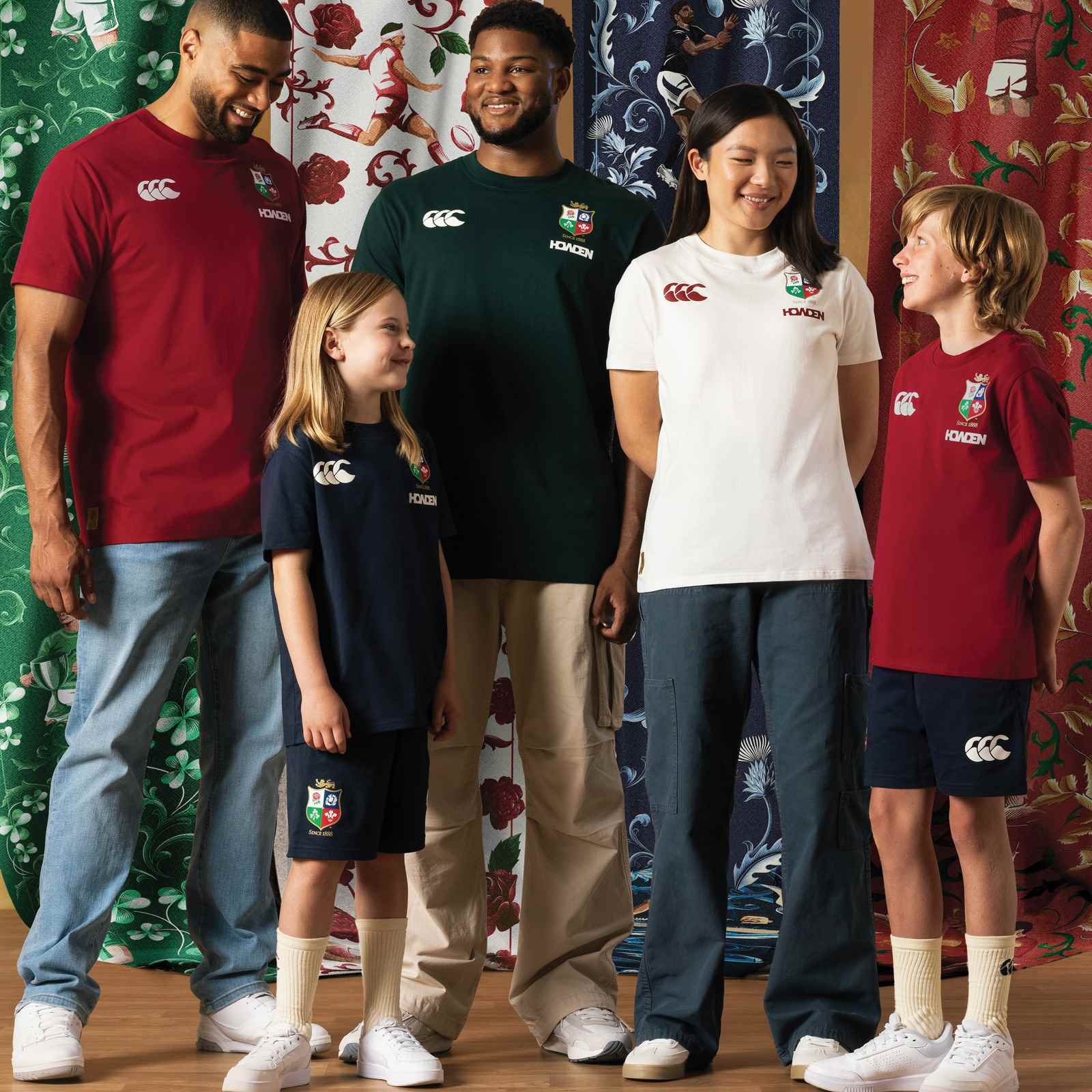 Canterbury British &amp; Irish Lions Rugby 2024/25 Kids Short Sleeved Jersey T-Shirt - Image 12