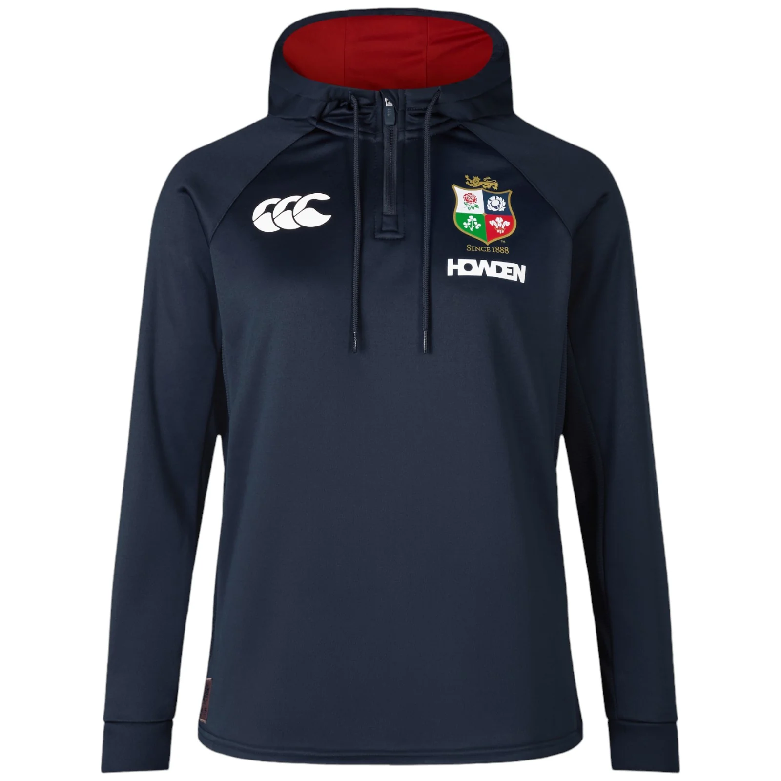 Canterbury British & Irish Lions Rugby 2024/25 Kids Half-Zip Training Hoodie<br>