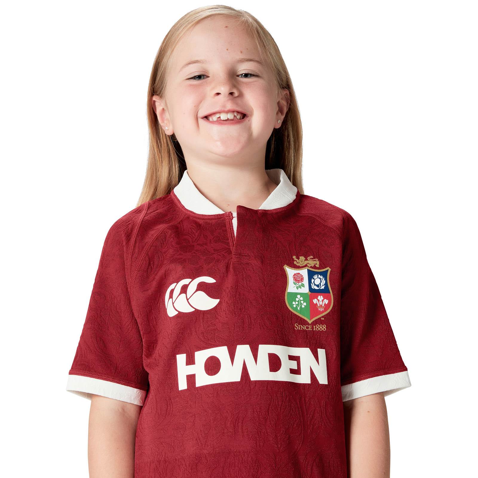 British & Irish Lions Rugby 2024/25 Kids Short Sleeved Replica Jersey - Image 6