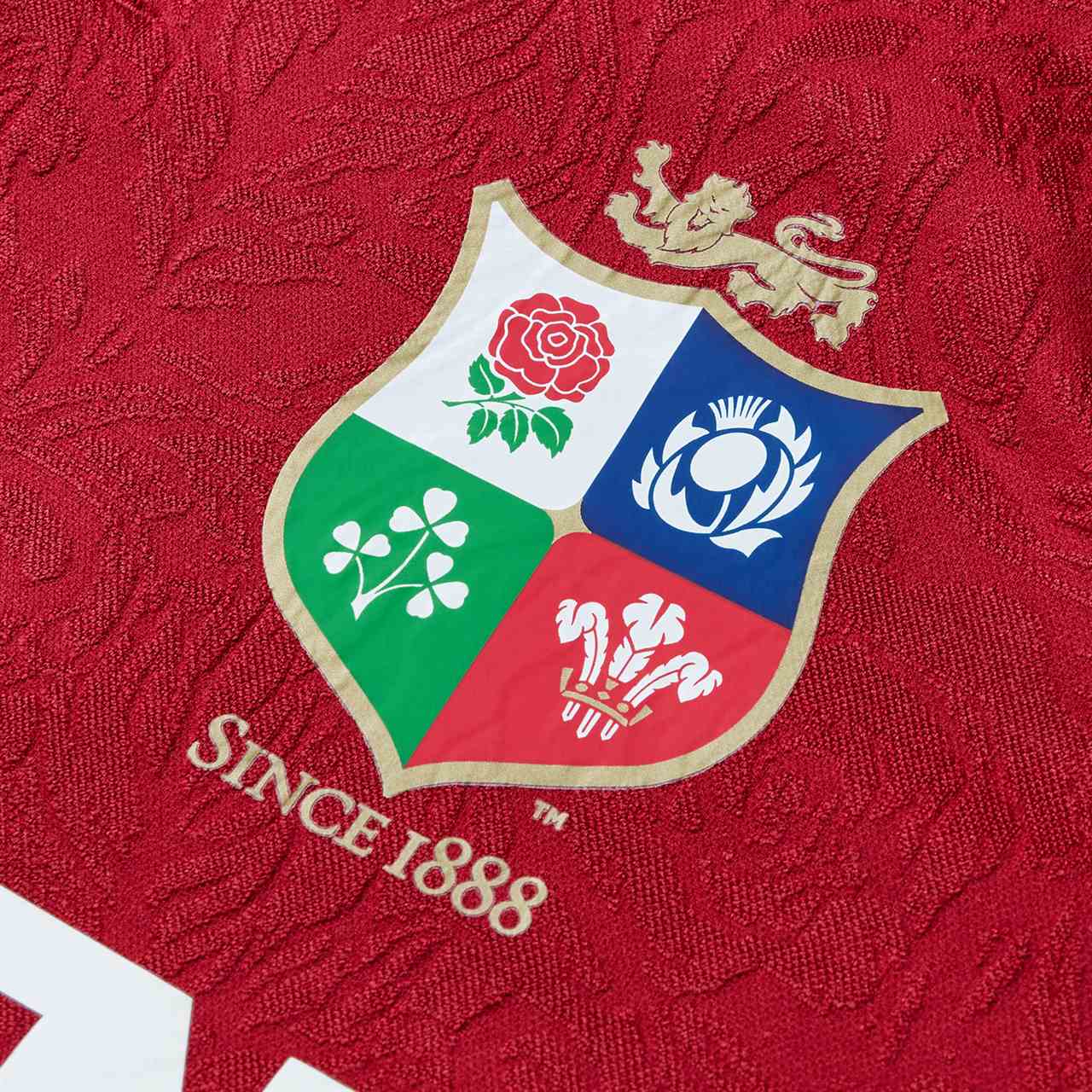 British & Irish Lions Rugby 2024/25 Kids Short Sleeved Replica Jersey - Image 8
