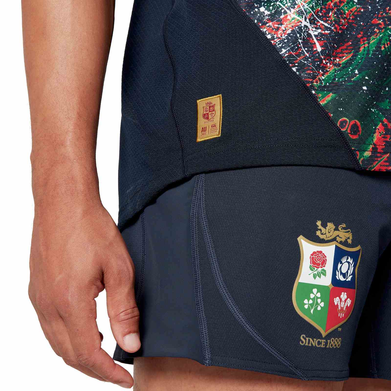 Canterbury British & Irish Lions Rugby Mens Warm Up Jersey - Image 8