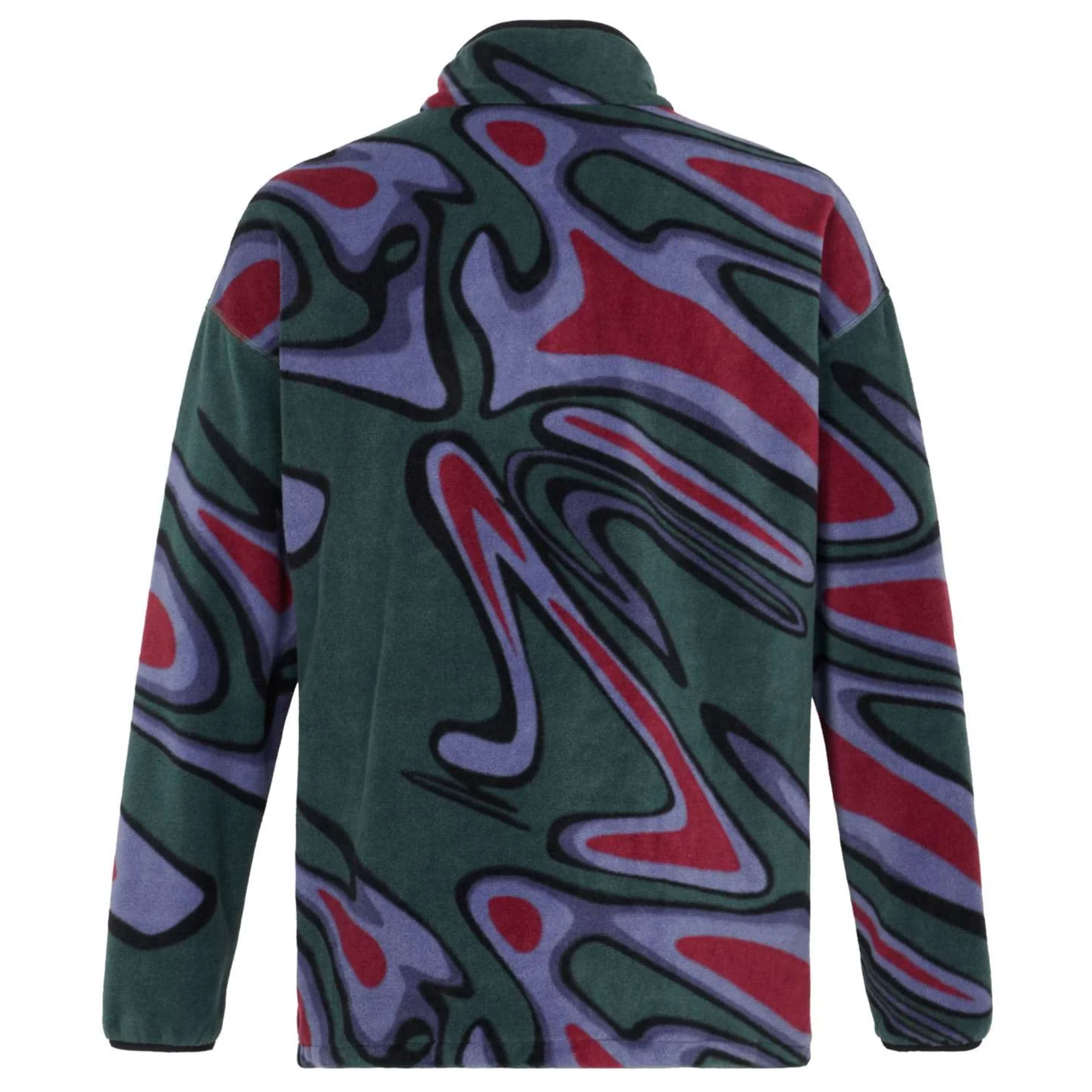 Canterbury Ireland IRFU Rugby Unisex Half-Zip Retro Fleece - Image 9