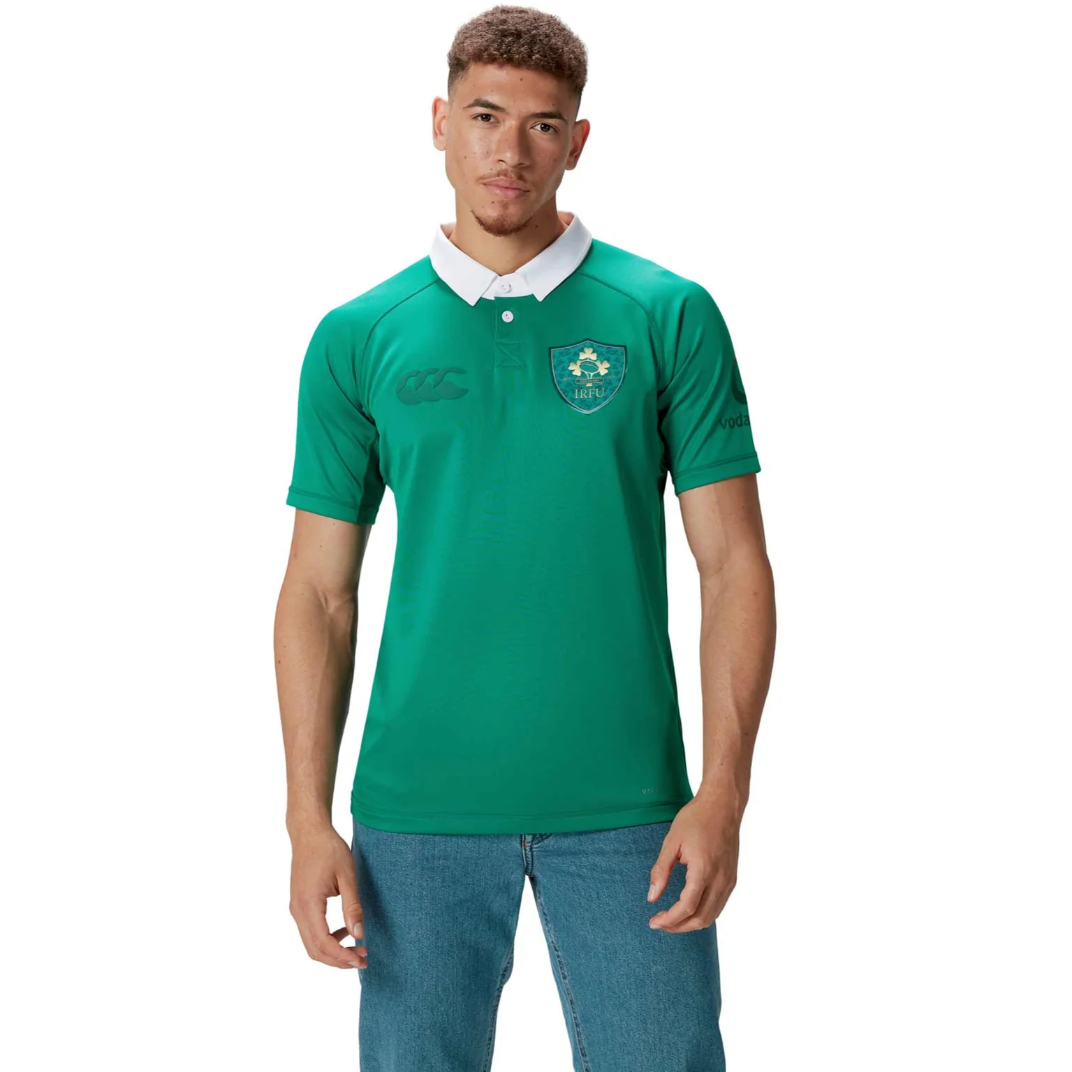 Canterbury IRFU Rugby Ireland 150TH 2024/25 Mens Home Pro Jersey - Image 3