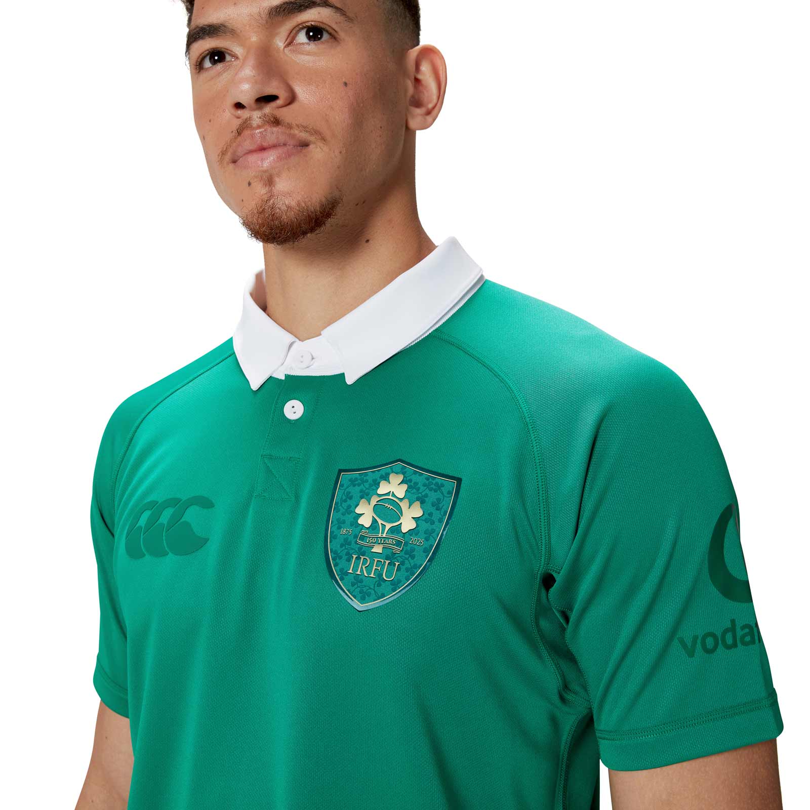 Canterbury IRFU Rugby Ireland 150TH 2024/25 Mens Home Pro Jersey - Image 7