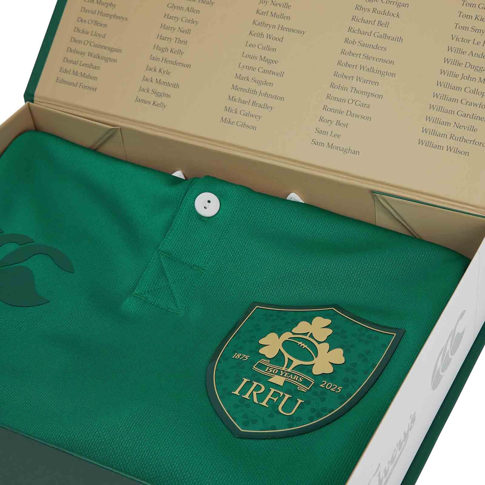 Canterbury IRFU Rugby Ireland 150TH 2024/25 Kids Home Pro Jersey - Image 8