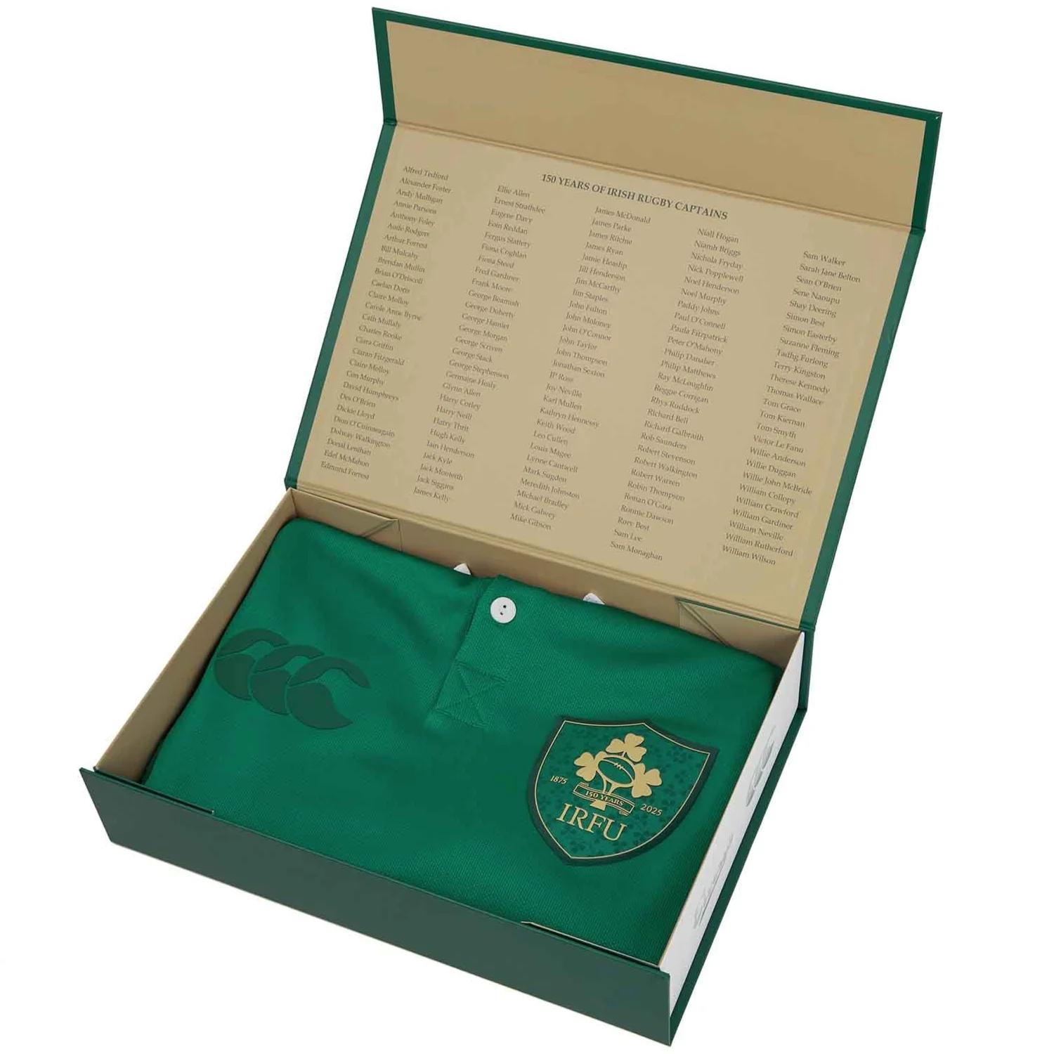 Canterbury IRFU Rugby Ireland 150TH 2024/25 Kids Home Pro Jersey - Image 9