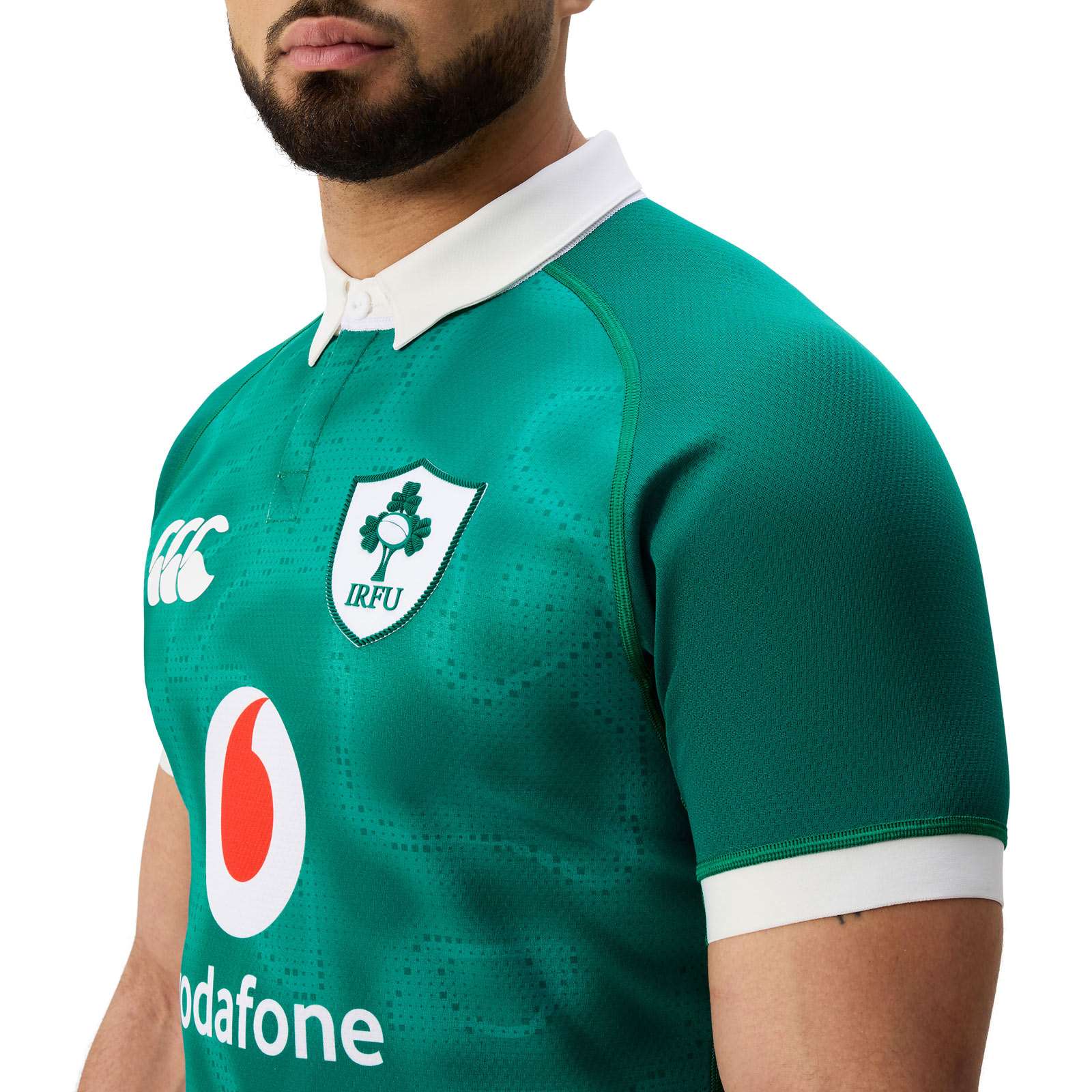 Canterbury IRFU Ireland Rugby 2025/26 Mens Home Test Jersey - Image 5