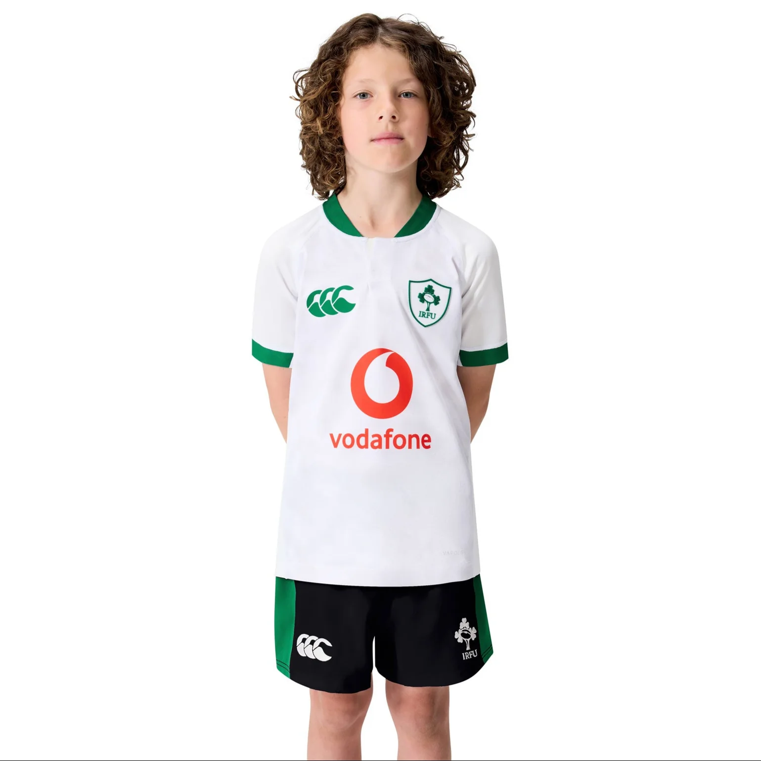 Canterbury IRFU Ireland Rugby 2025/26 Kids Alt Pro Jersey - Image 3