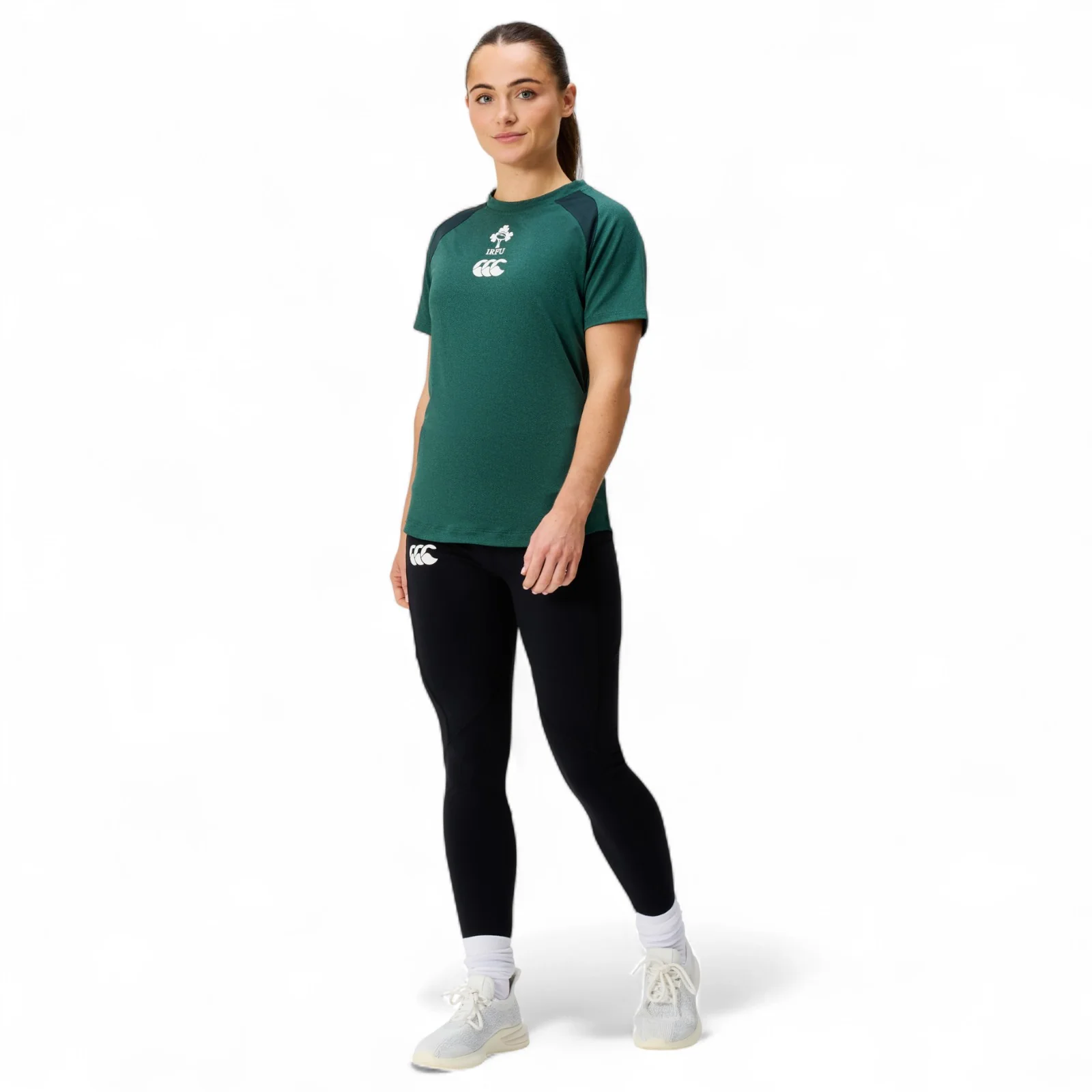 Canterbury IRFU Ireland Rugby 2025/26 Womens Pocket Leggings - Image 12