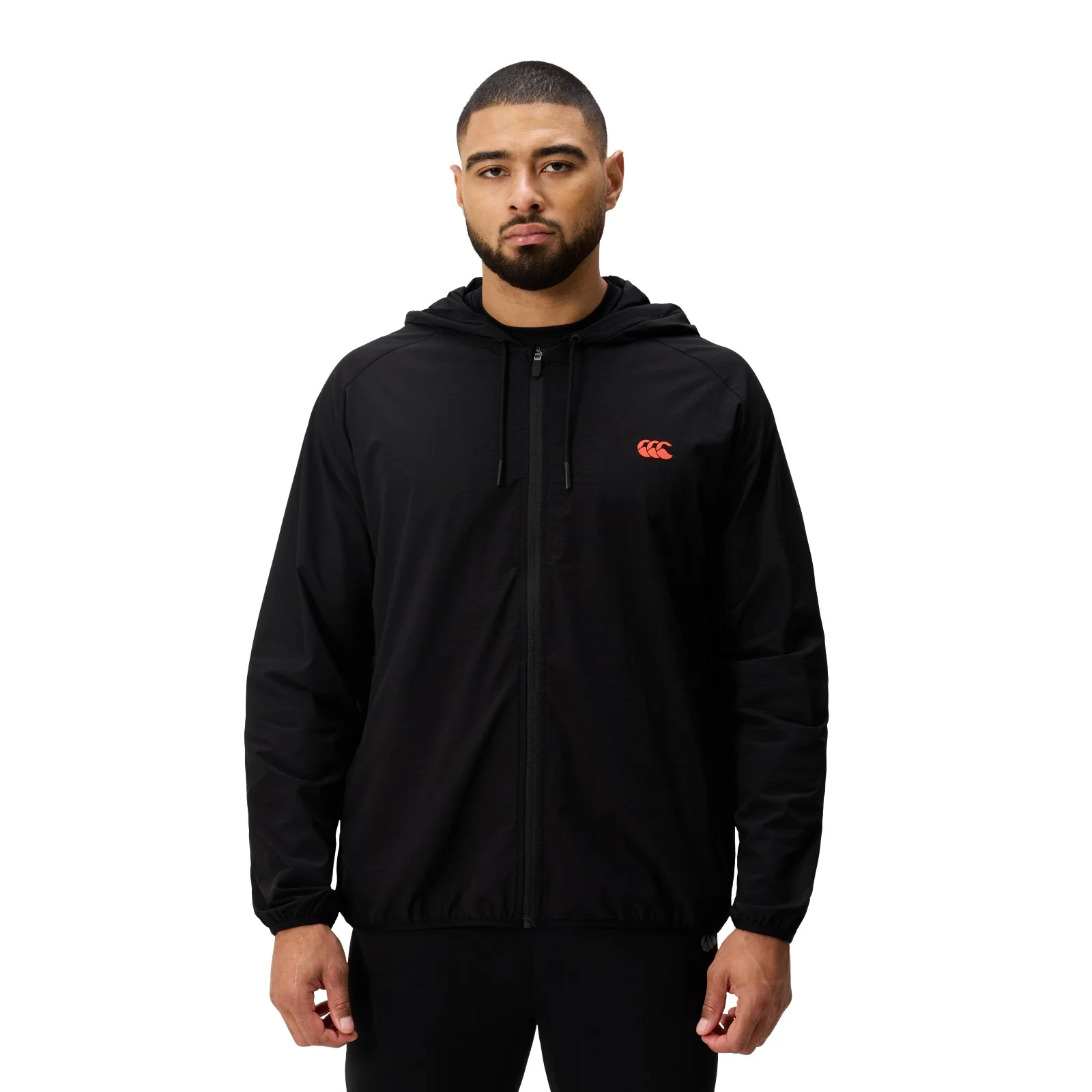 Canterbury Tempo+ Packaway Mens Full-Zip Hooded Jacket