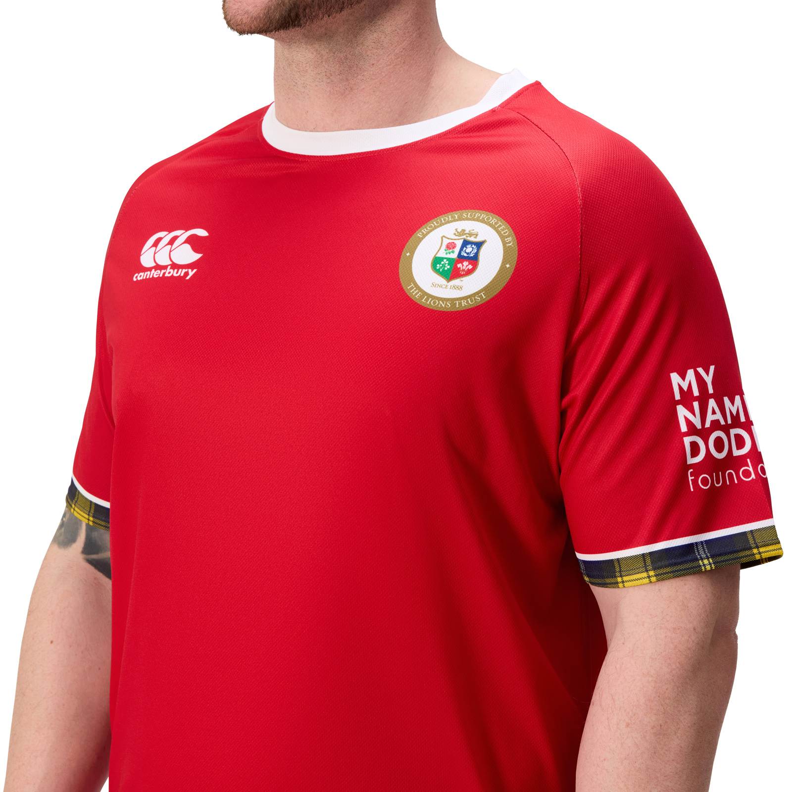 Canterbury British & Irish Lions Rugby MNDF Raglan T-Shirt - Image 5