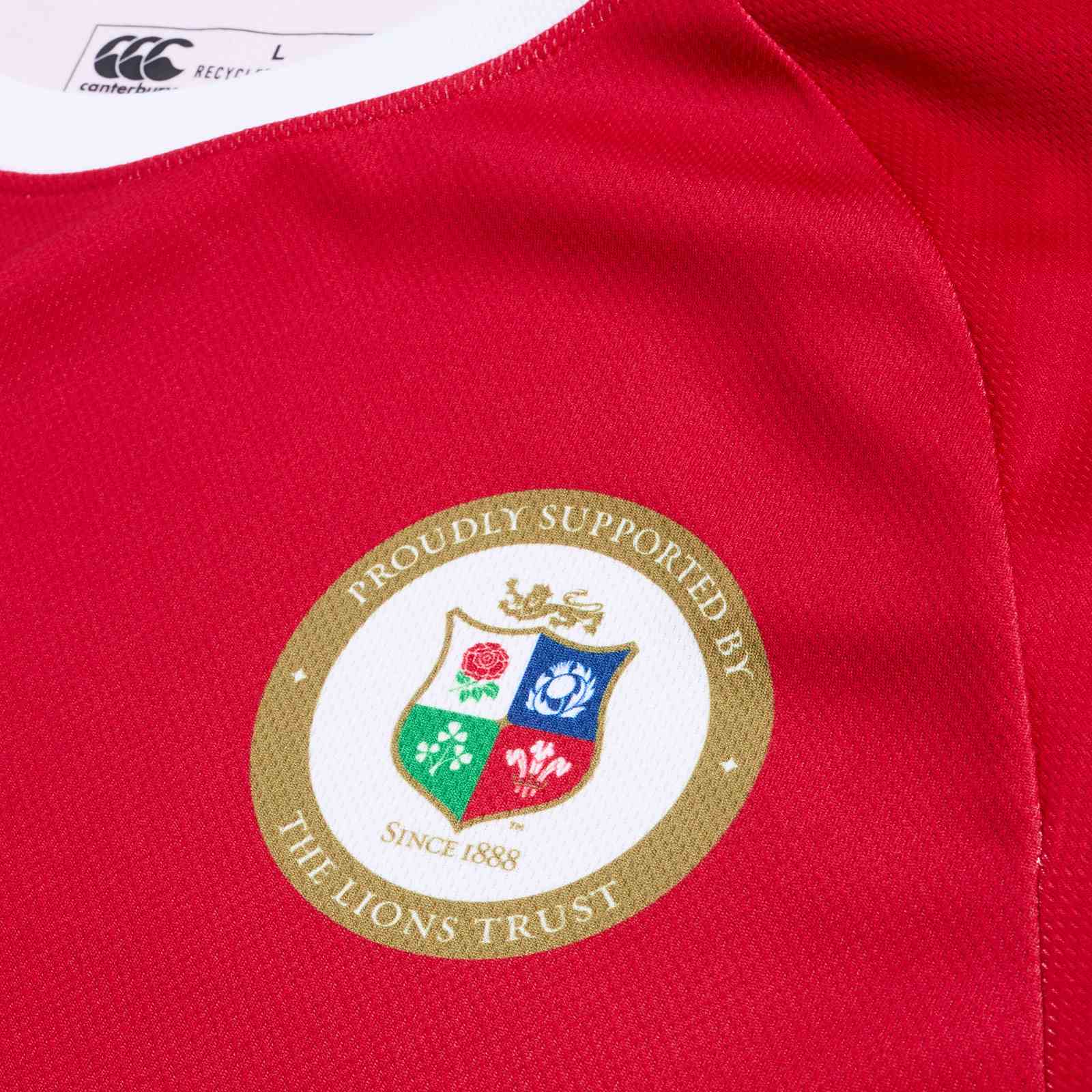 Canterbury British & Irish Lions Rugby MNDF Raglan T-Shirt - Image 7