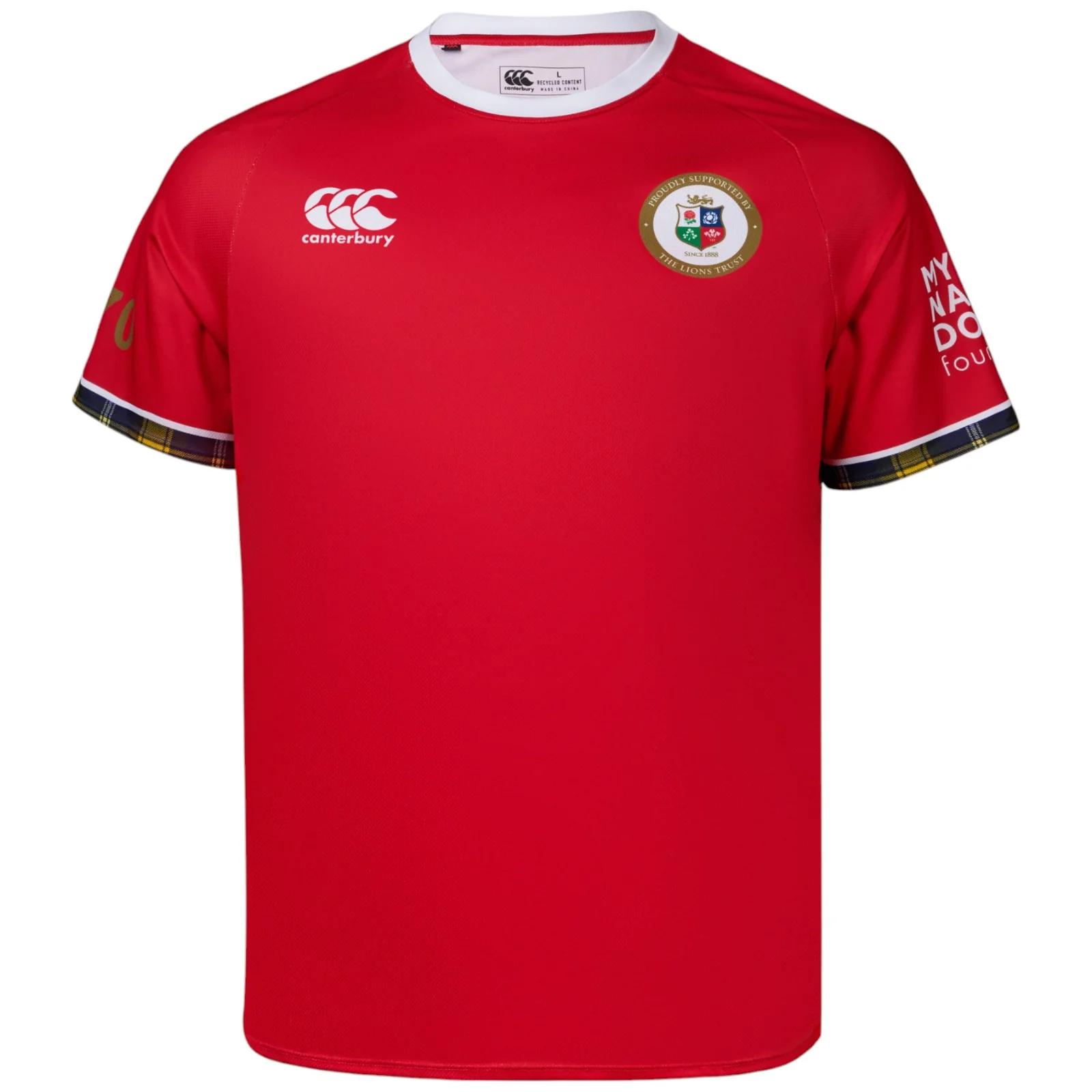 Canterbury British & Irish Lions Rugby MNDF Raglan T-Shirt - Image 8
