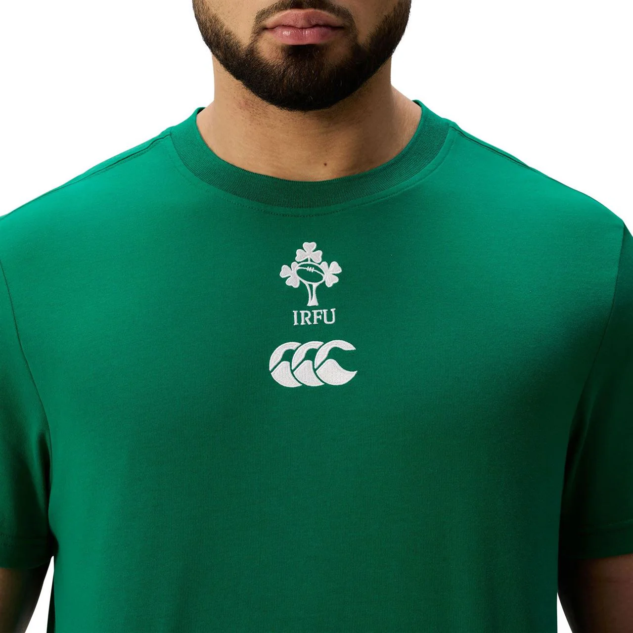 Canterbury IRFU Ireland Rugby 2025/26 Mens Training T-Shirt - Image 3