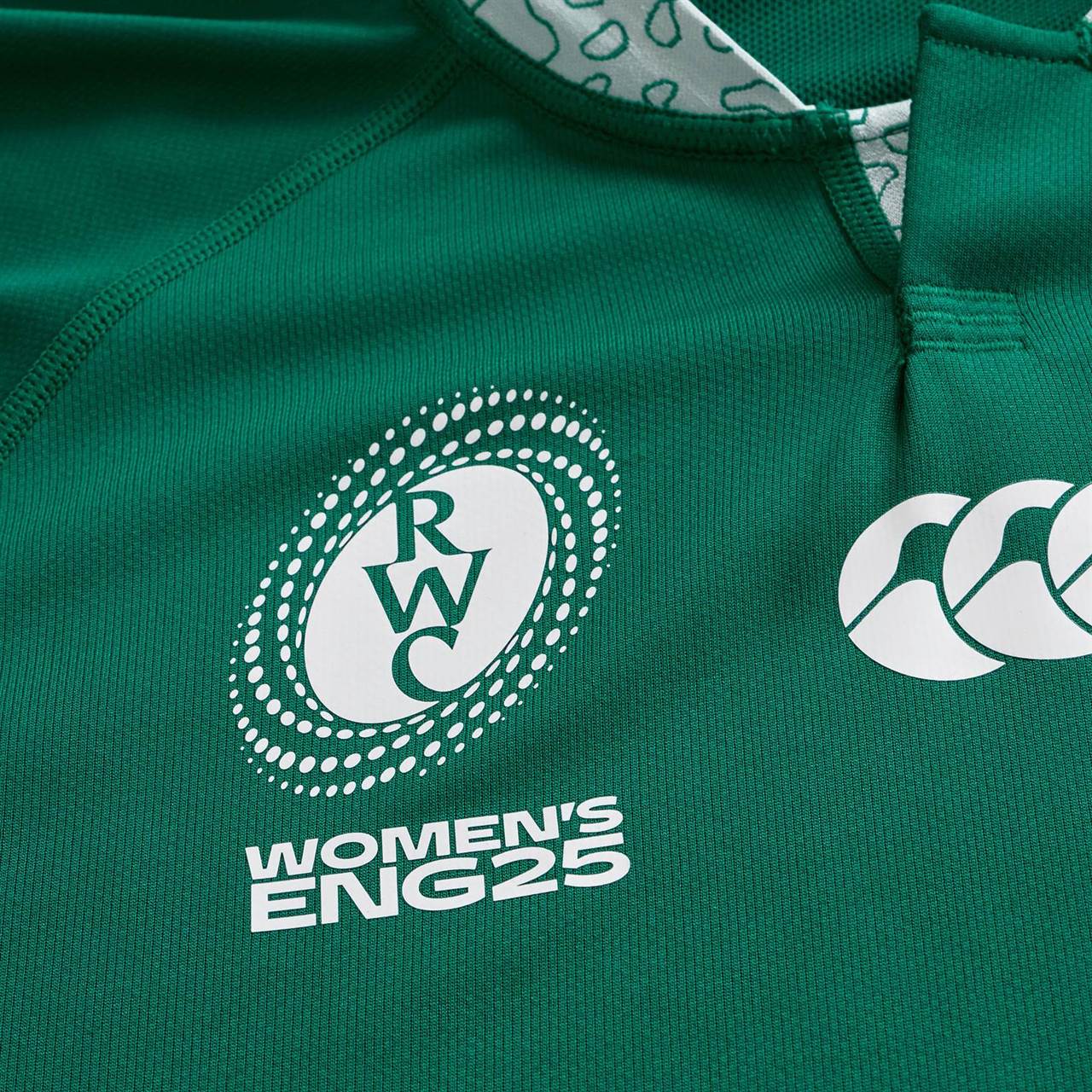 Canterbury IRFU Ireland Rugby WRWC 2025/26 Mens Home Pro Jersey - Image 7