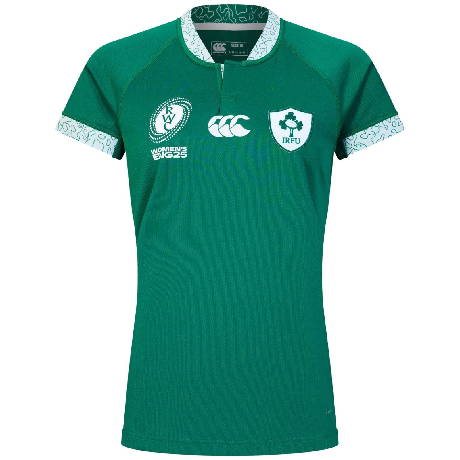 Canterbury IRFU Ireland Rugby Womens RWC 2025/26 Home Pro Jersey
