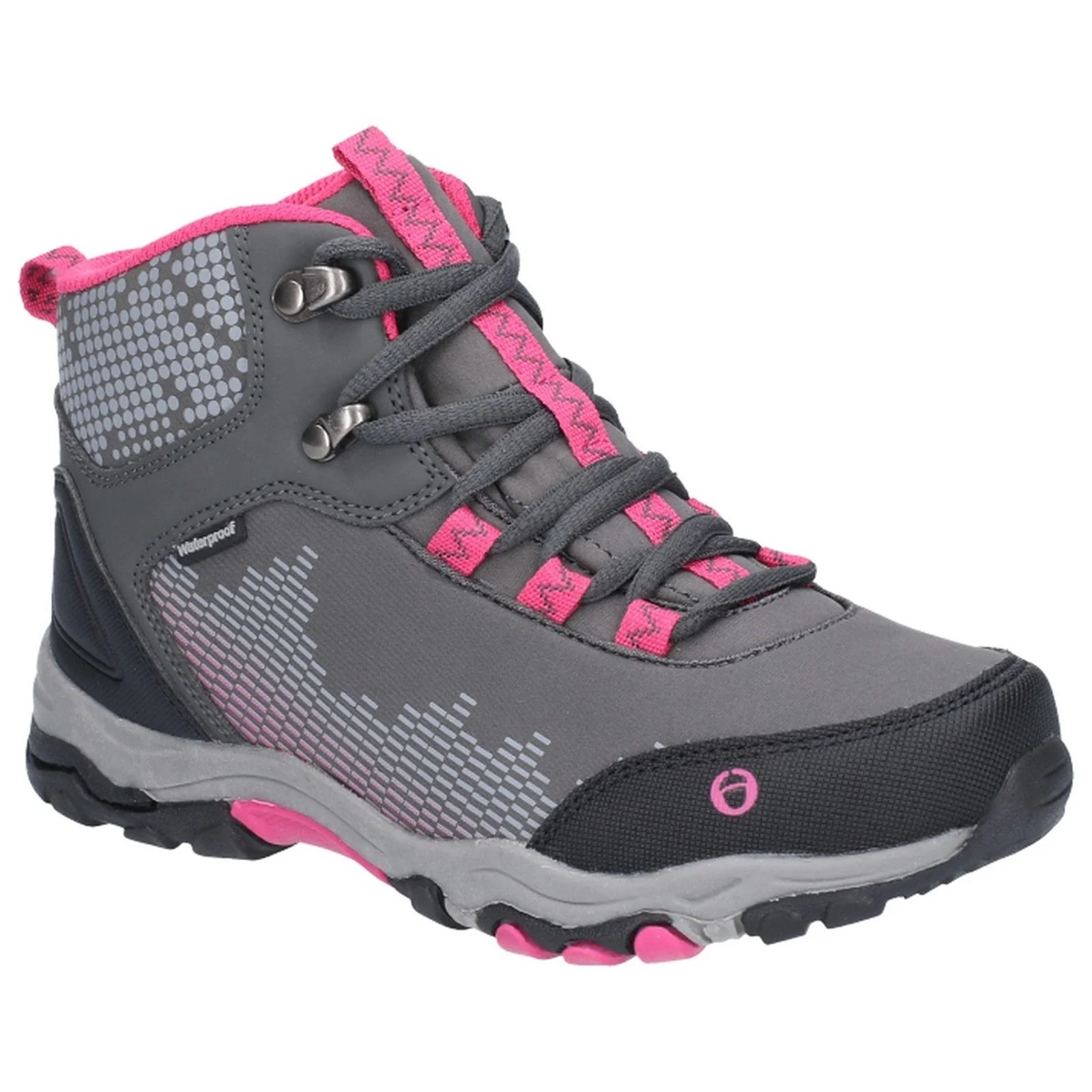 Cotswold Junior Kids Ducklington Hiking Waterproof Boot Grey - Image 4
