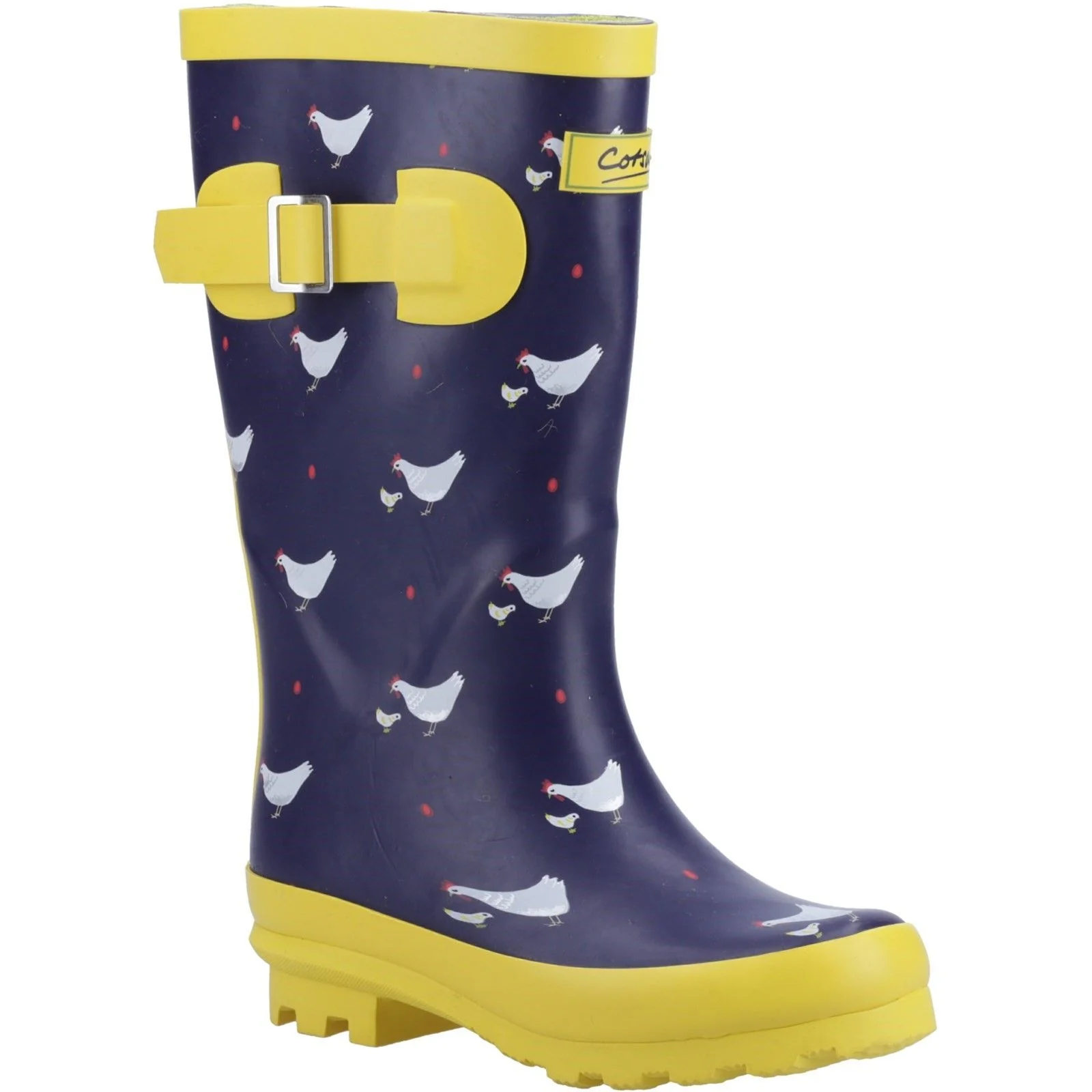 Cotswold Junior Kids Farmyard Junior Wellington Chick - Image 4