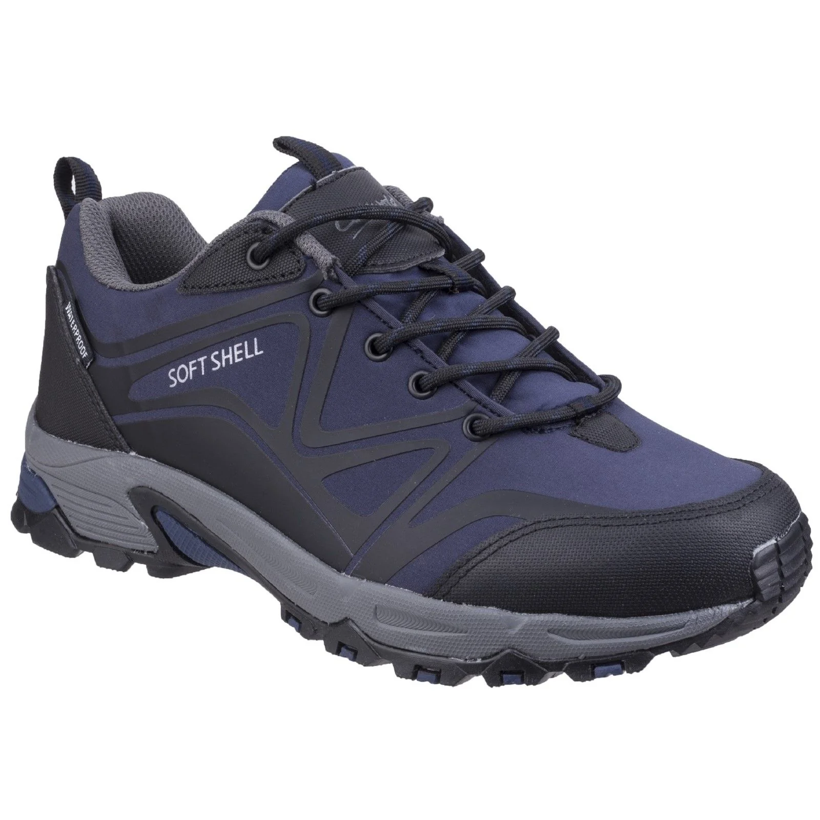 Cotswold Mens Abbeydale Low Hiker Blue/Black/Grey - Image 4