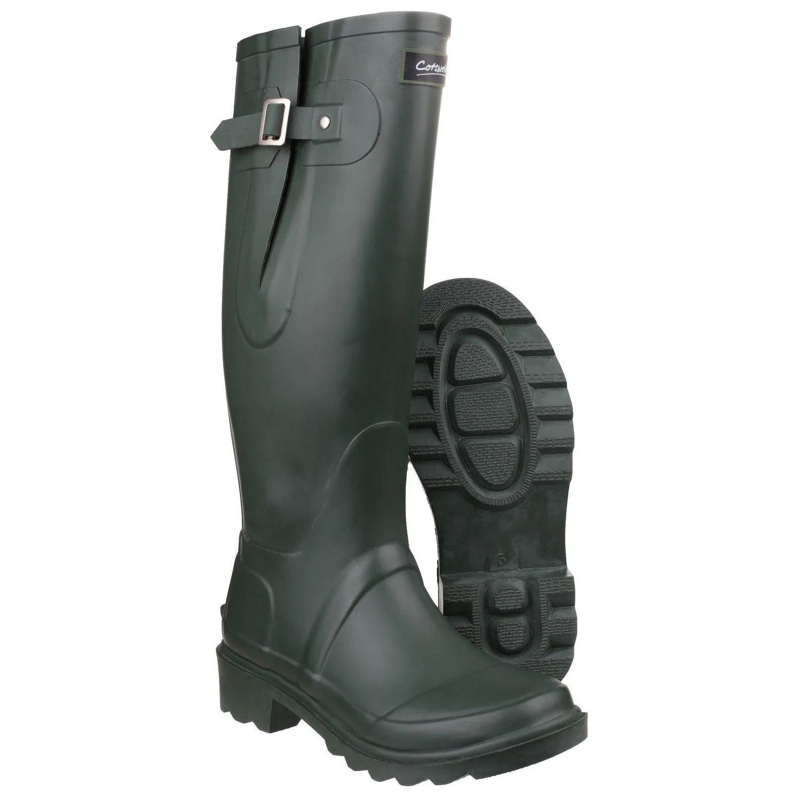 Cotswold Unisex Ragley Waterproof Wellington Boot Green - Image 4