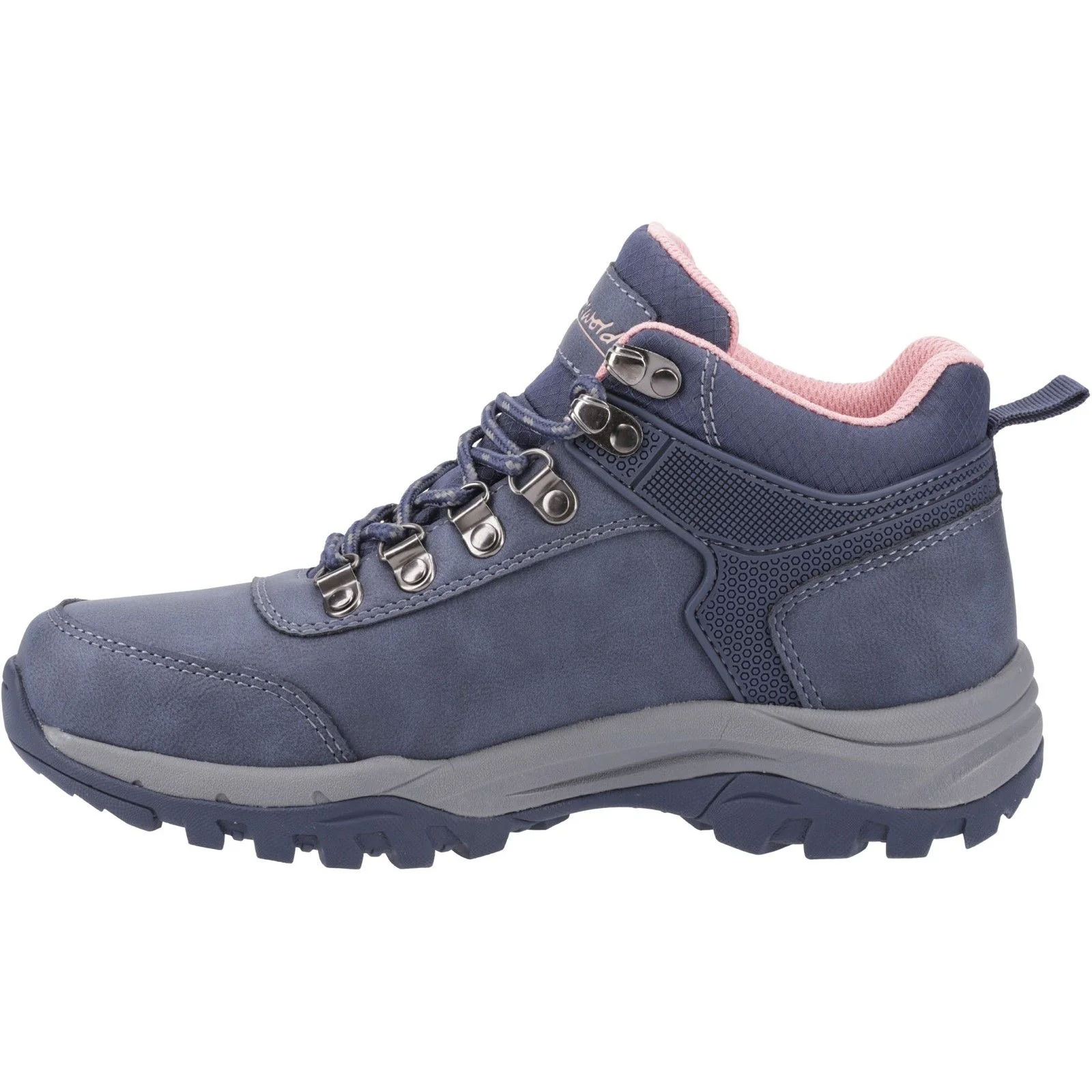 Cotswold Womens Overbury Hiking Boots Navy - Image 2