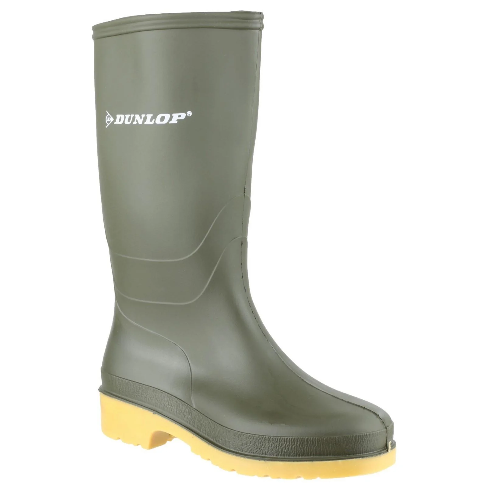 Dunlop Kids Dulls Wellington Boot Green - Image 6