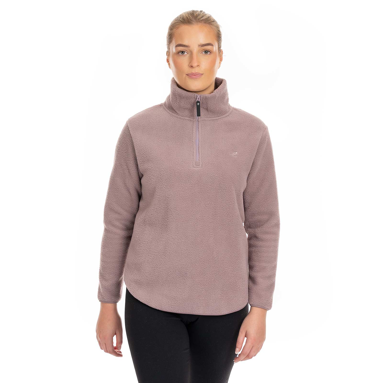 Energetics Amelia Womens Half-Zip Full-Length Fleece Top - Image 7