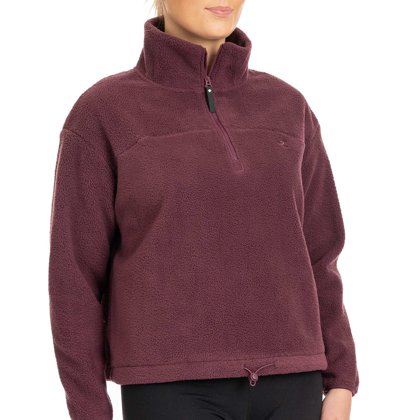Energetics Aurora Womens Half-Zip Fleece Top - Image 3