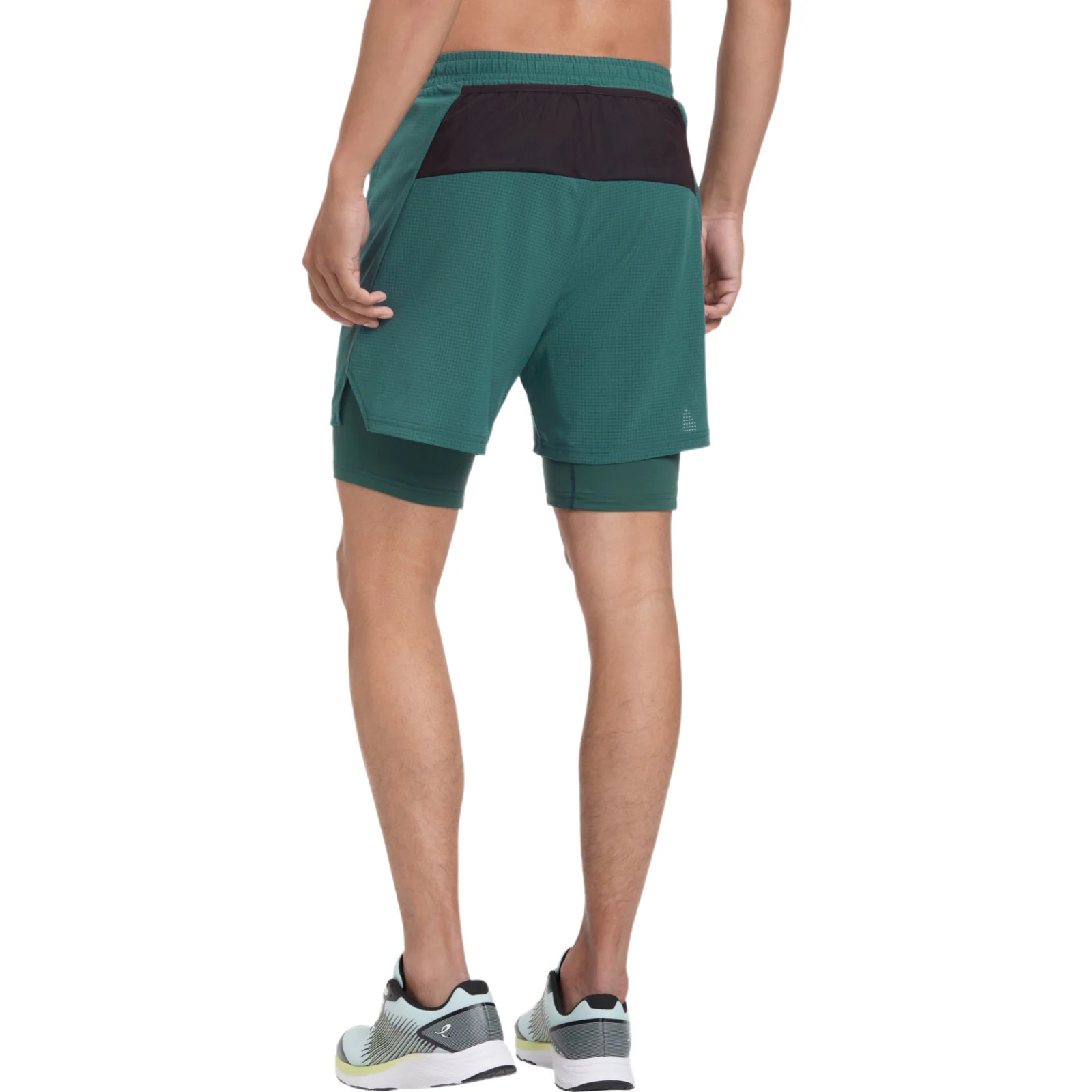 Energetics Stevo 2 in 1 Mens Lightweight Running Shorts - Image 2