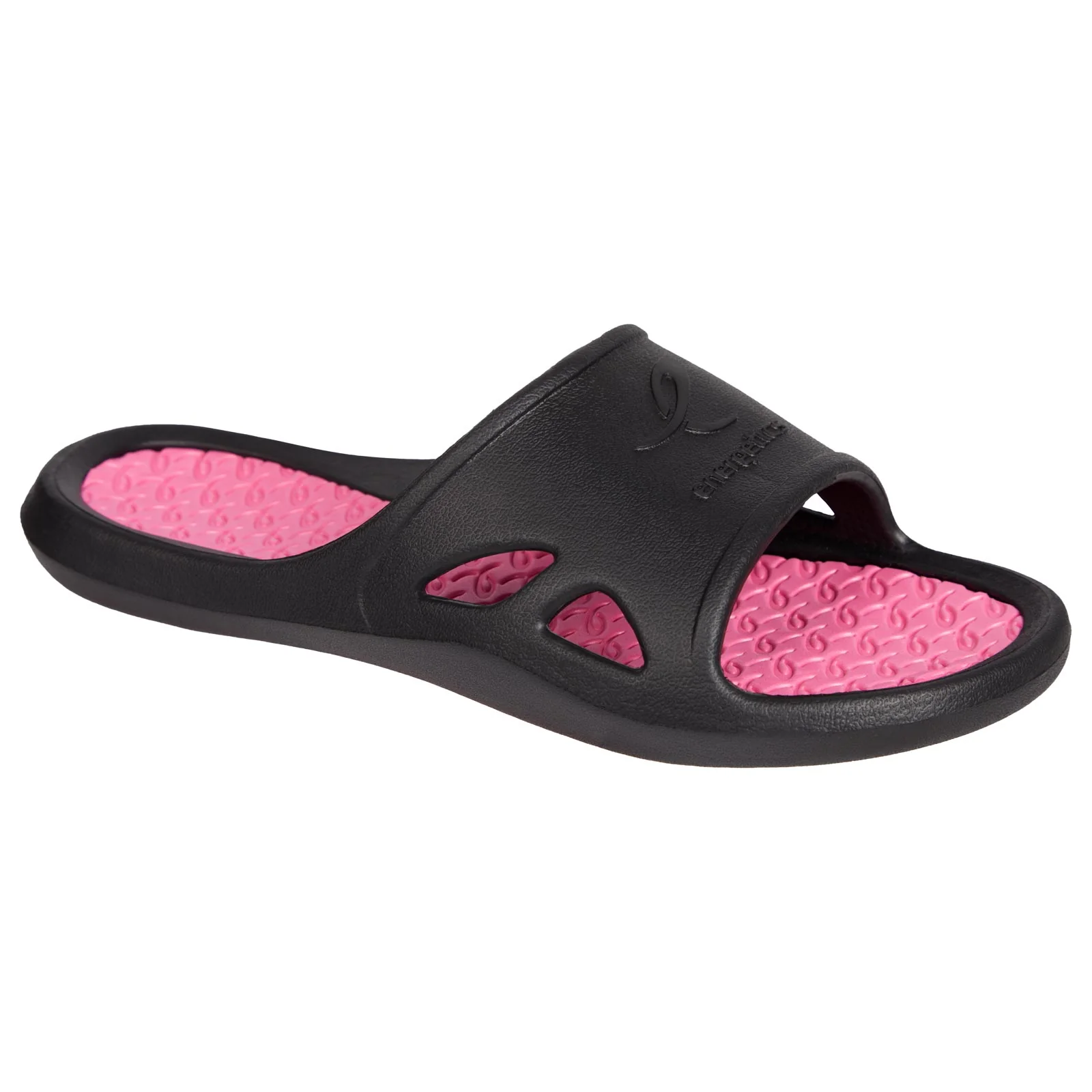 Energetics Slide Shui Womens Black/Pink - Image 2