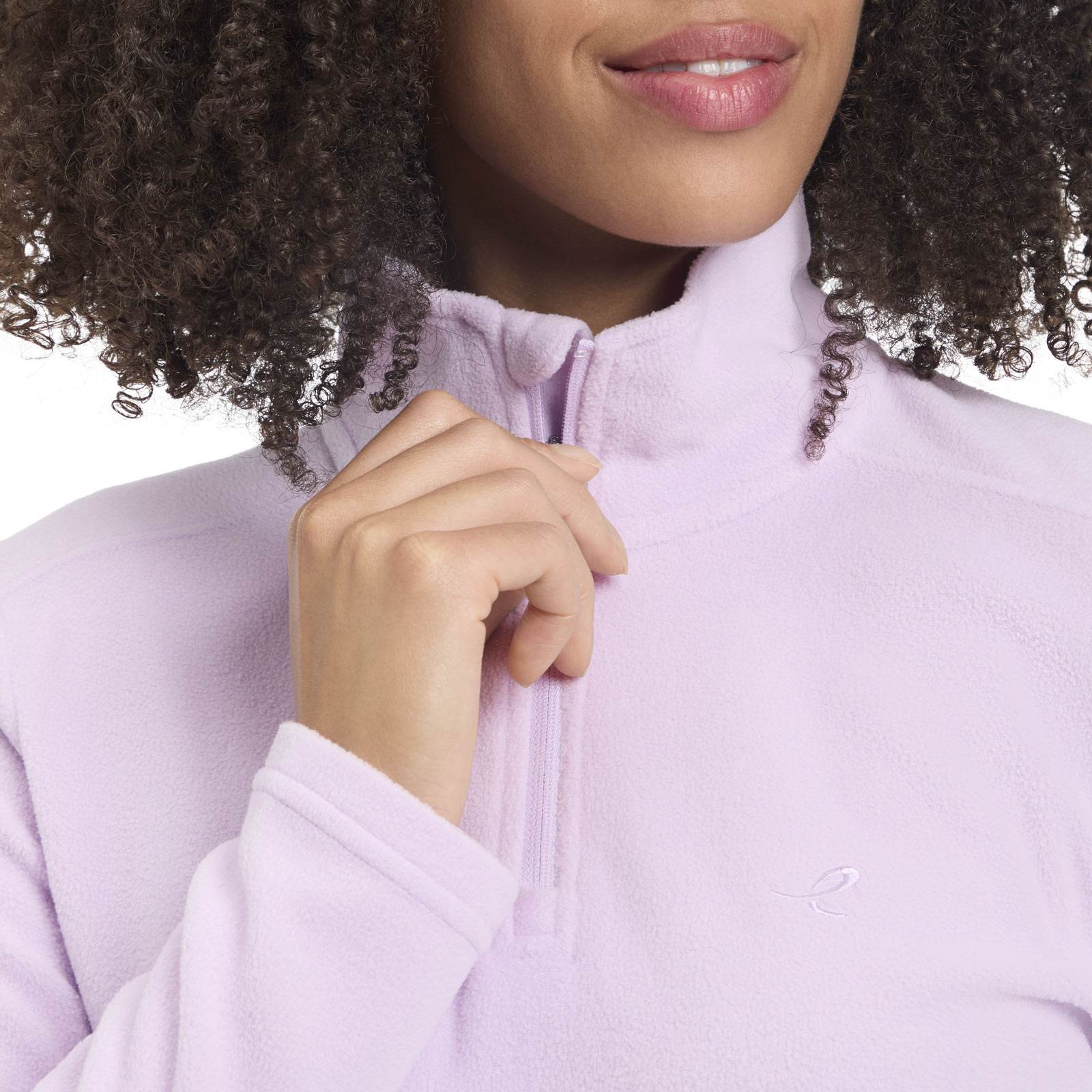Energetics Amosina Womens Half-Zip Fleece Sweatshirt - Image 4