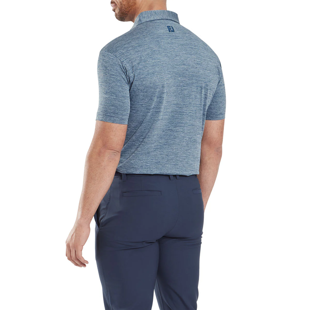 FootJoy Heather Lisle with Trim Polo - Image 2