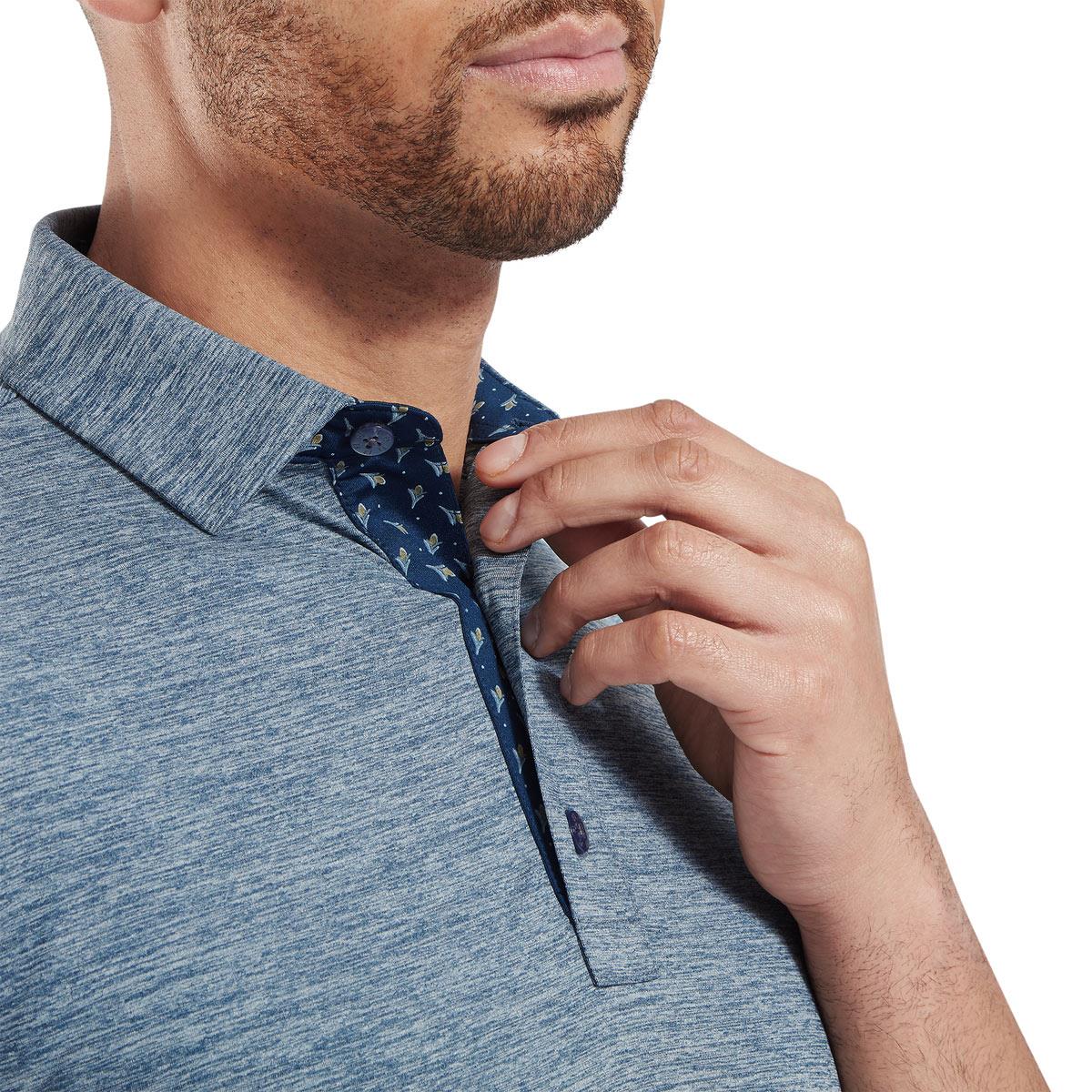 FootJoy Heather Lisle with Trim Polo - Image 3