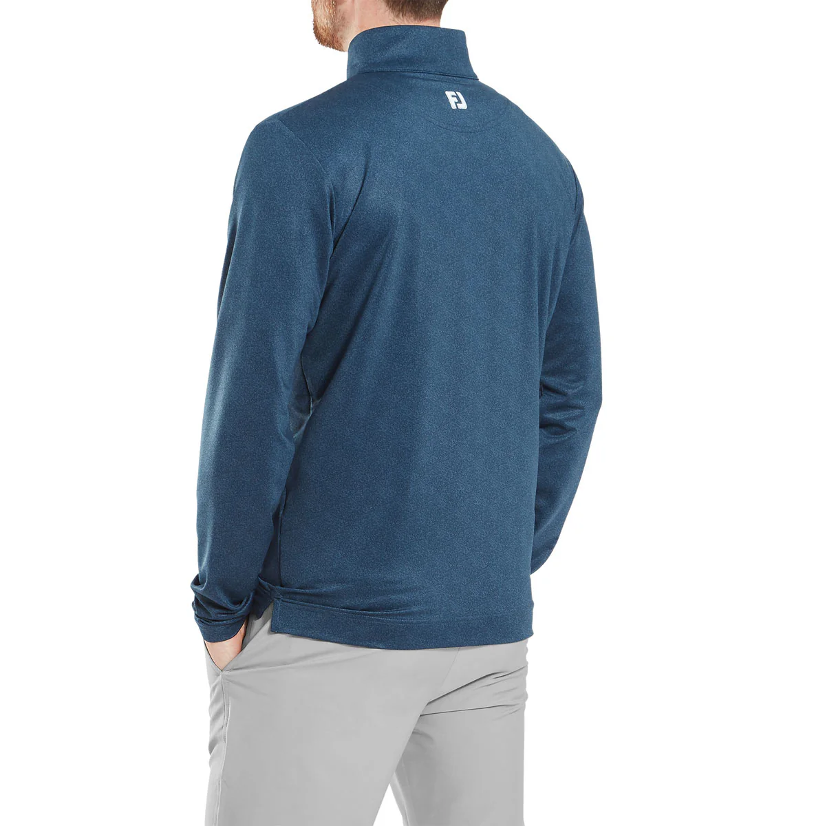 FootJoy Speckle Print Chill-Out Half Zip Top - Image 2