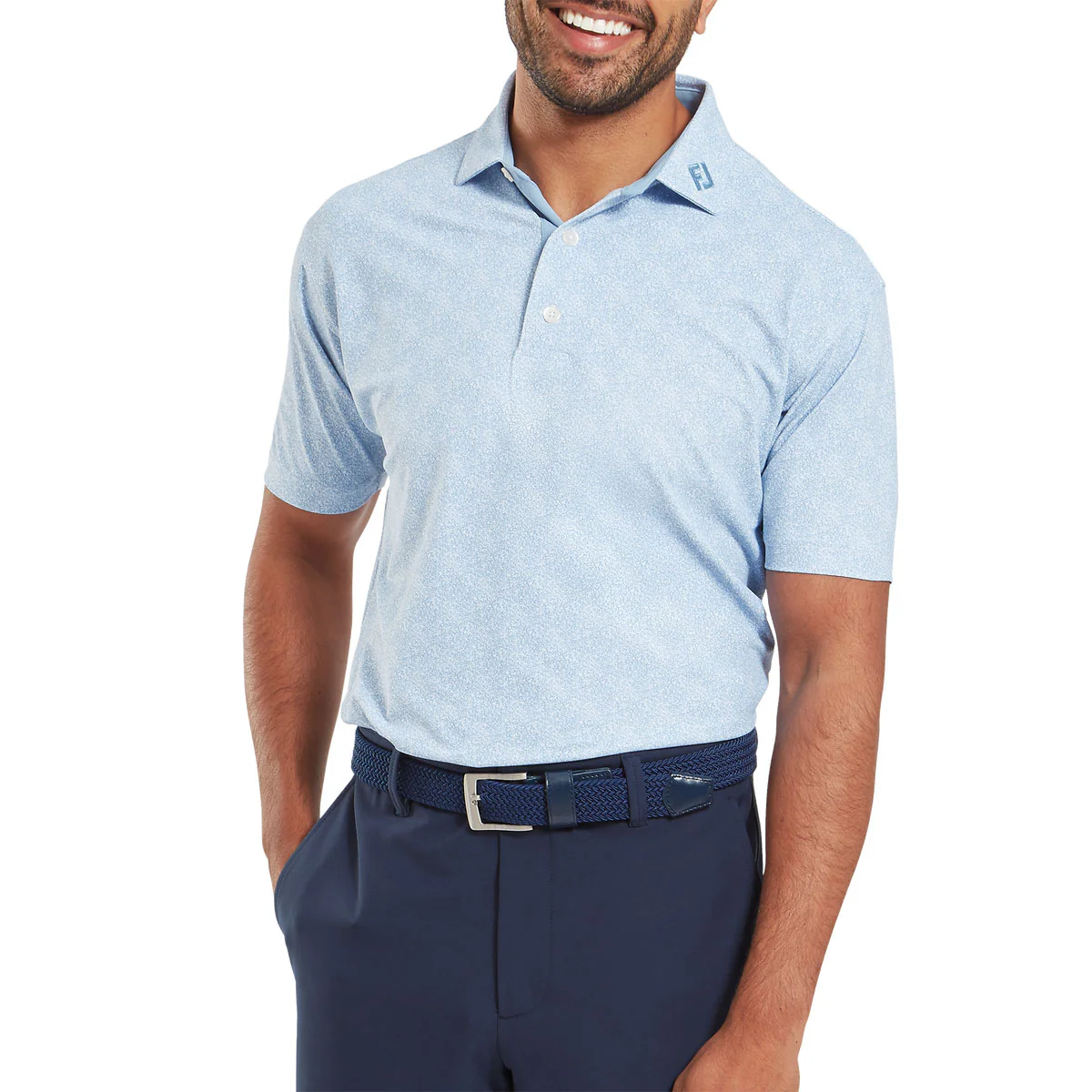FootJoy Speckle Print Pique Polo