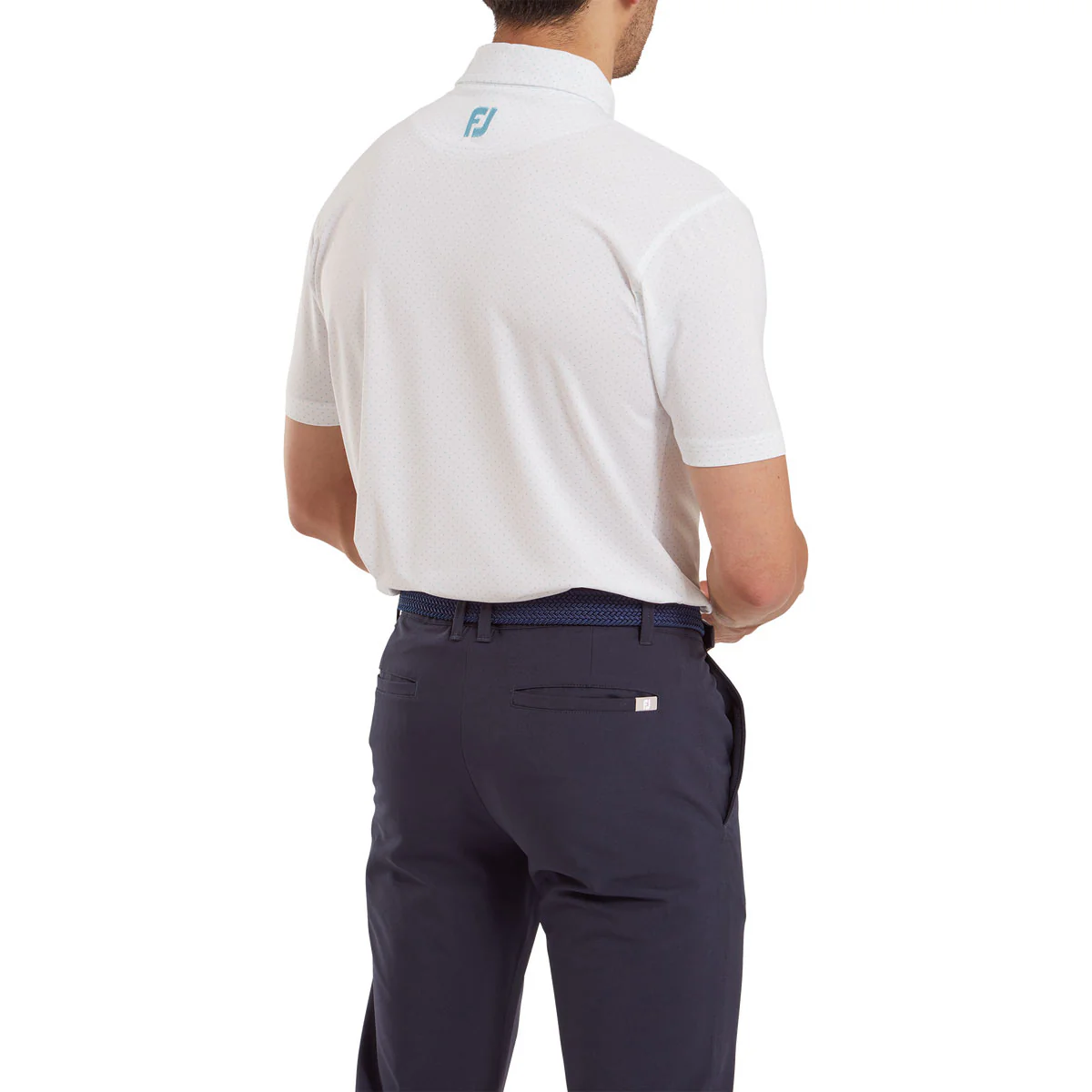 FootJoy Stretch Lisle Dot Print Polo - Image 2