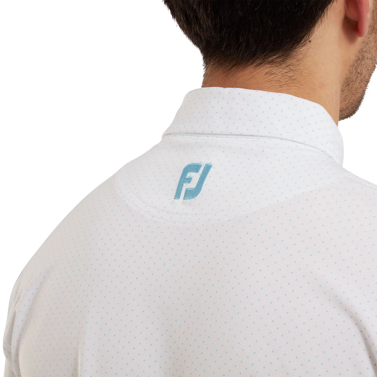 FootJoy Stretch Lisle Dot Print Polo - Image 3
