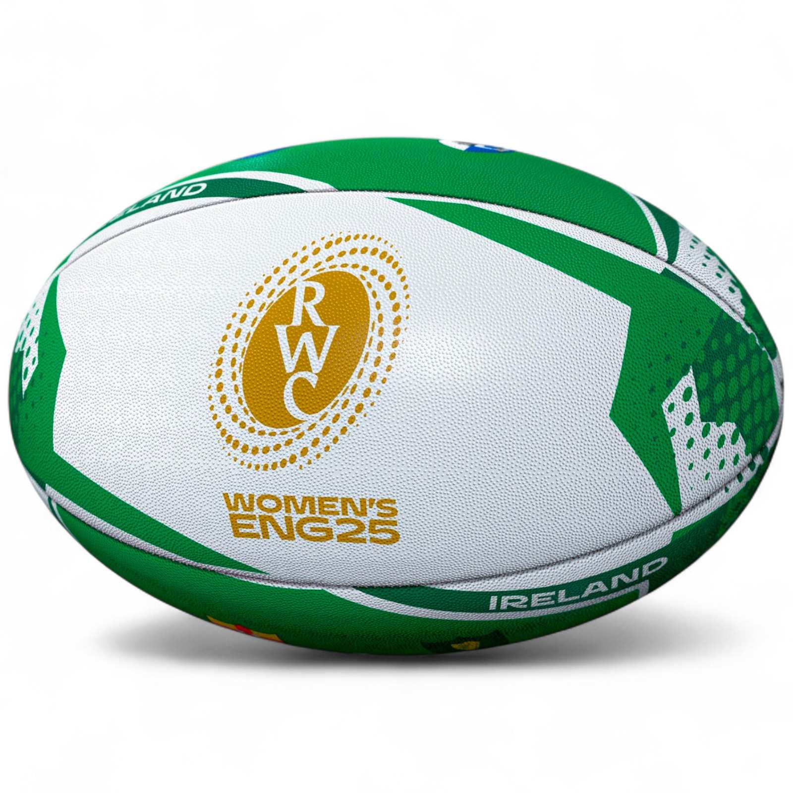 Gilbert IRFU Ireland Rugby Womens World Cup 2025 Memorabilia Ball - Size 5 - Image 3