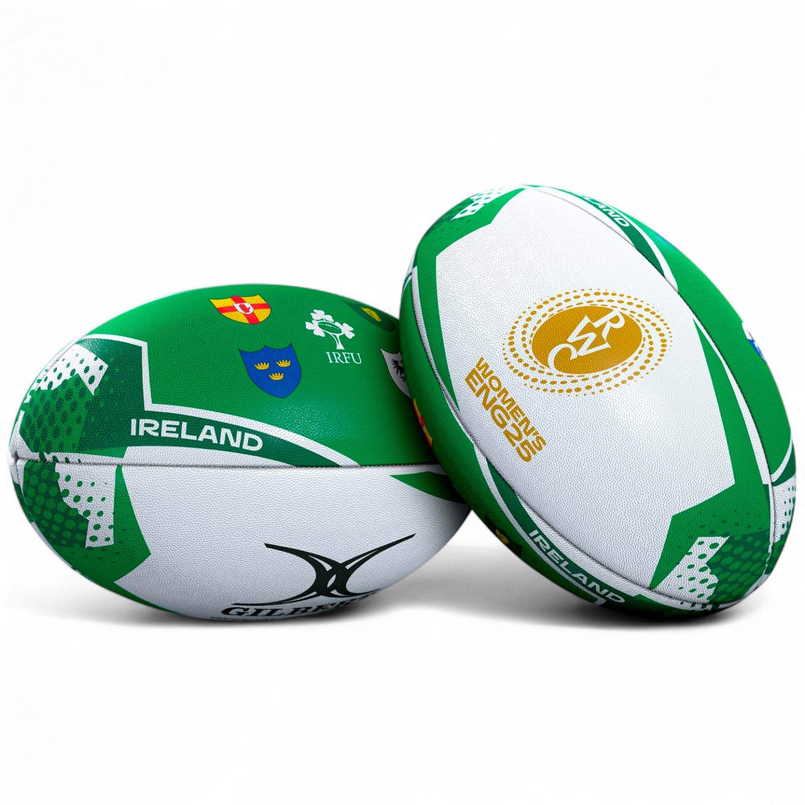 Gilbert IRFU Ireland Rugby Womens World Cup 2025 Memorabilia Ball - Size 5 - Image 4