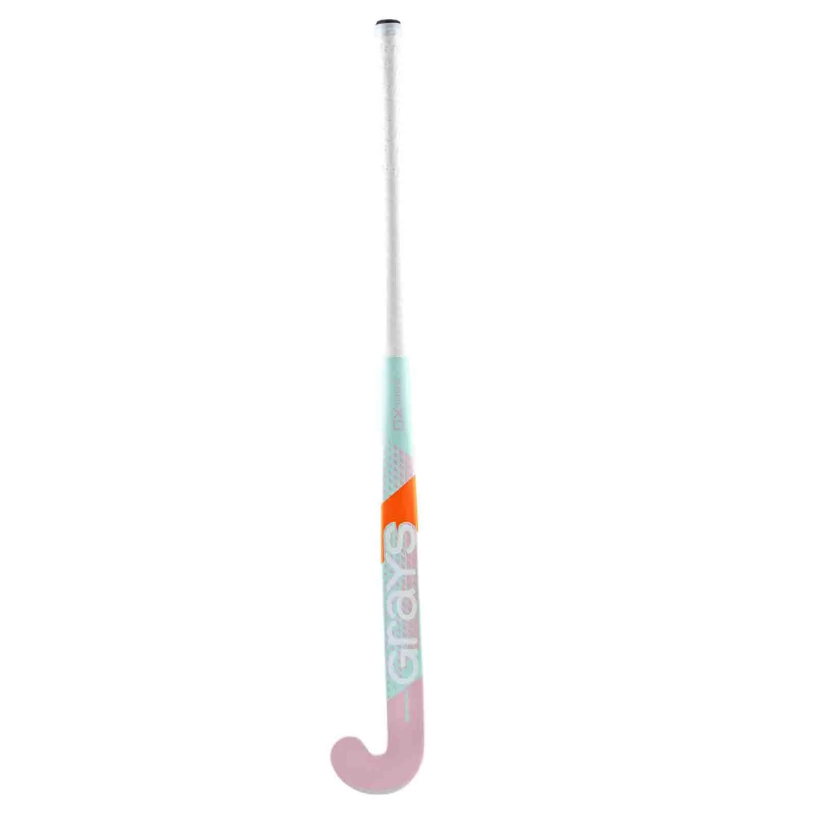 Grays GX1000 Ultrabow Junior Hockey Stick Mint / Pink - Image 5