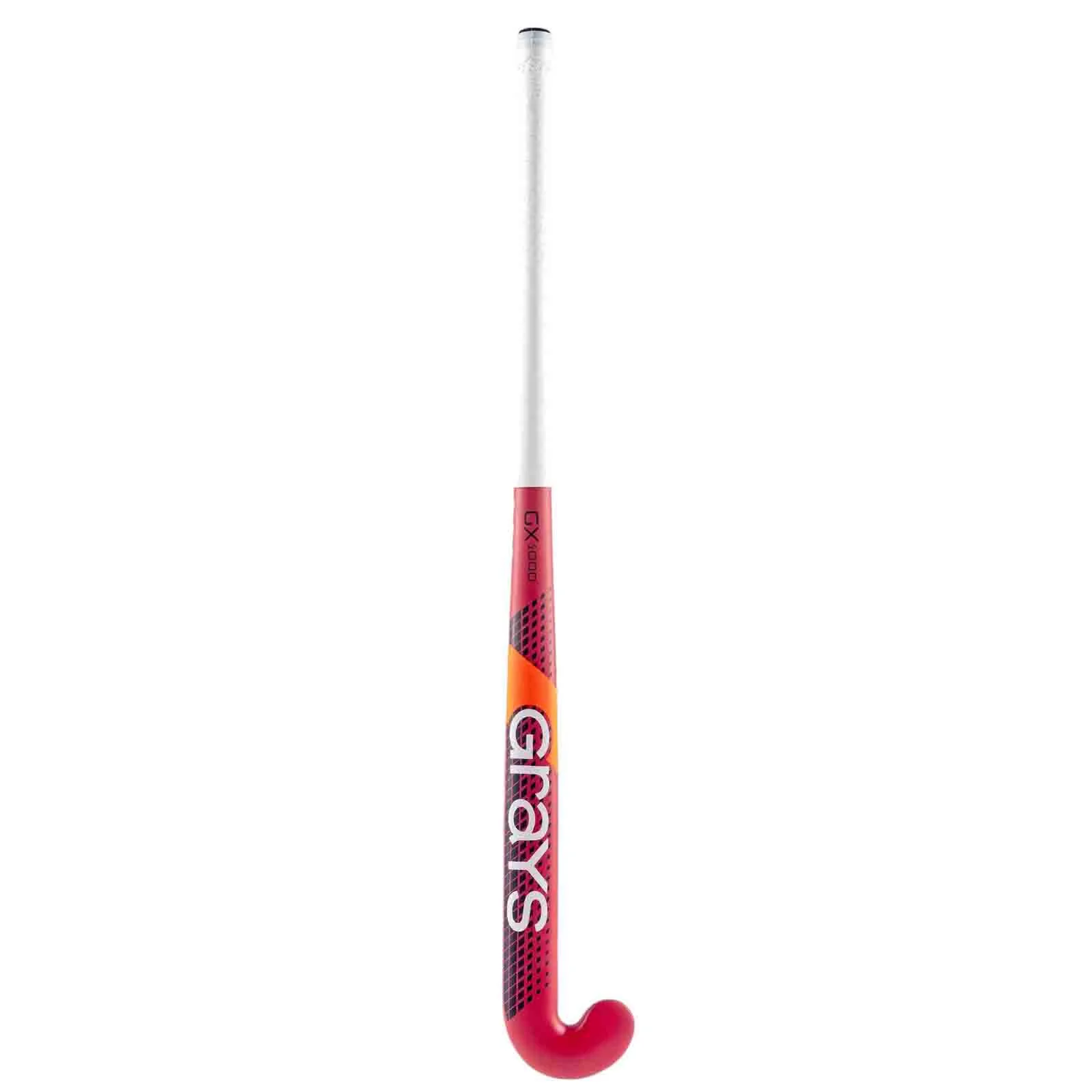 Grays GX1000 Ultrabow Junior Hockey Stick Red / Navy - Image 2