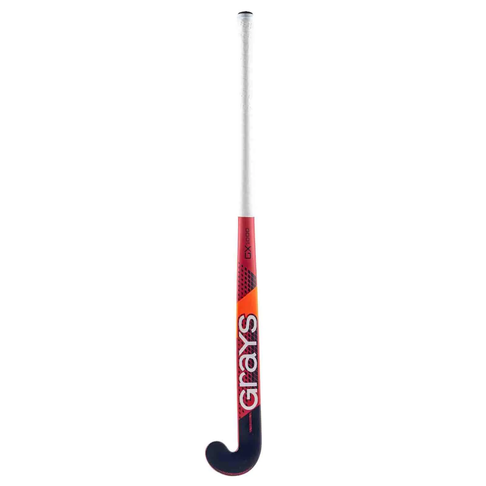 Grays GX1000 Ultrabow Junior Hockey Stick Red / Navy - Image 5