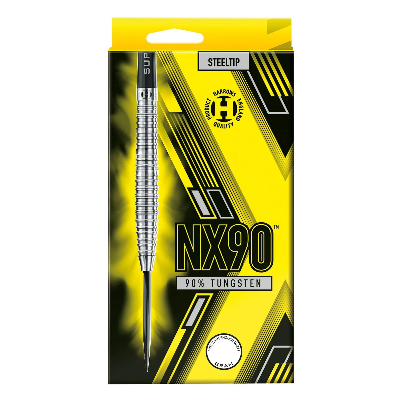 Harrows NX90 Tapered 90% Tungsten 22g Steel-Tip Darts - Image 4