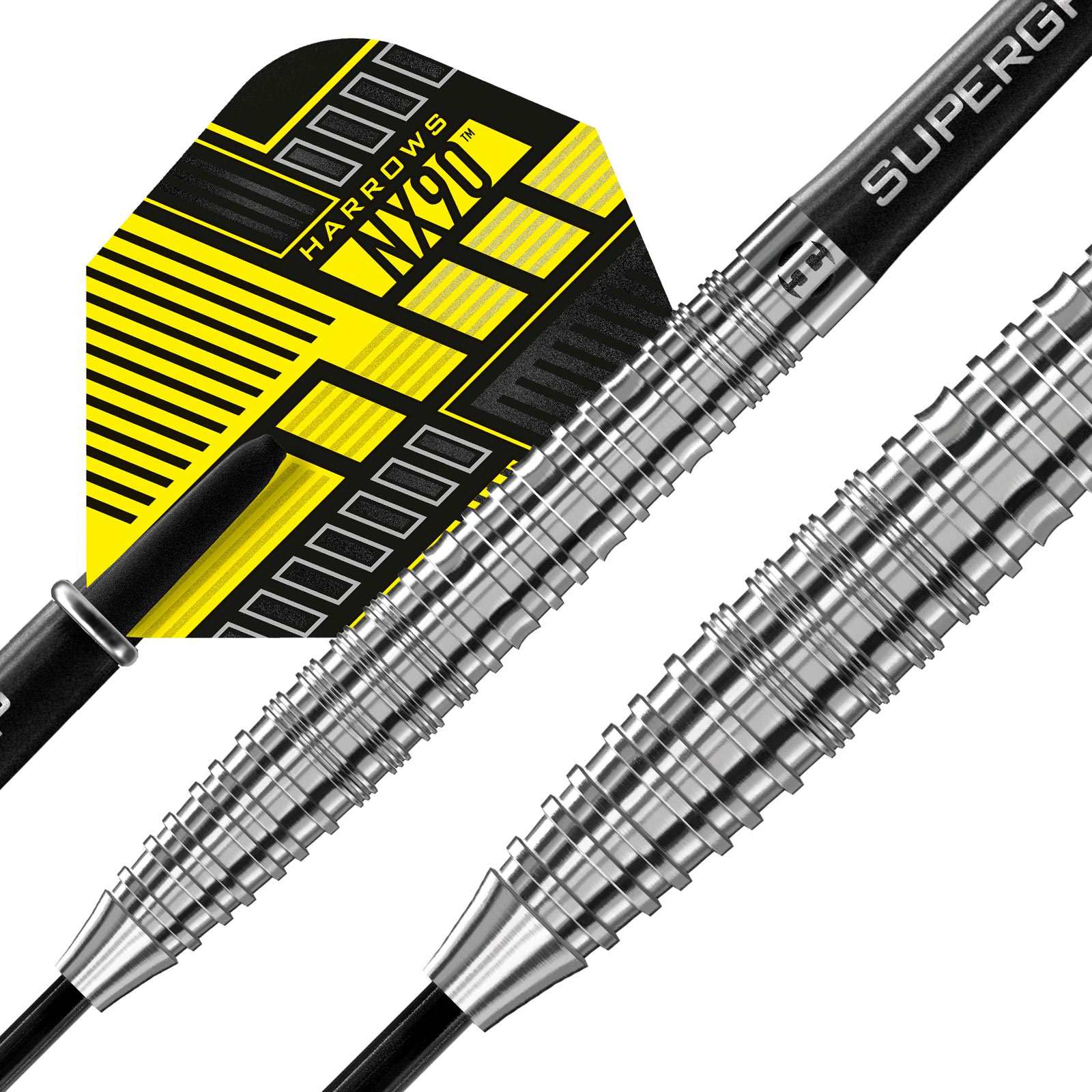 Harrows NX90 Tapered 90% Tungsten 24g Steel-Tip Darts - Image 3