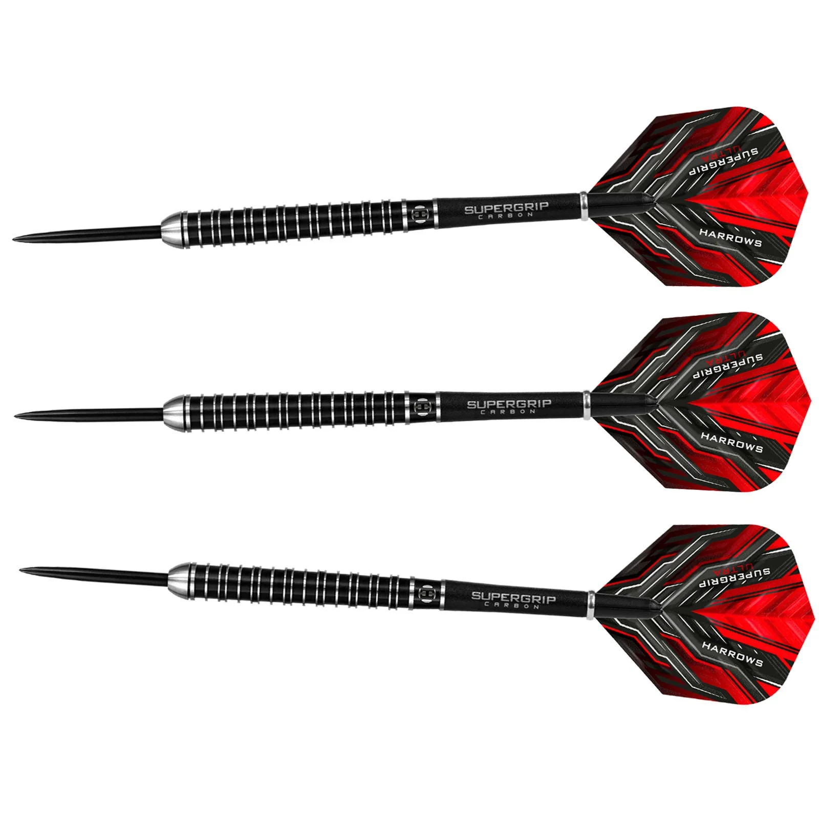 Harrows Supergrip Ultra 90% Tungsten 22g Darts - Image 2