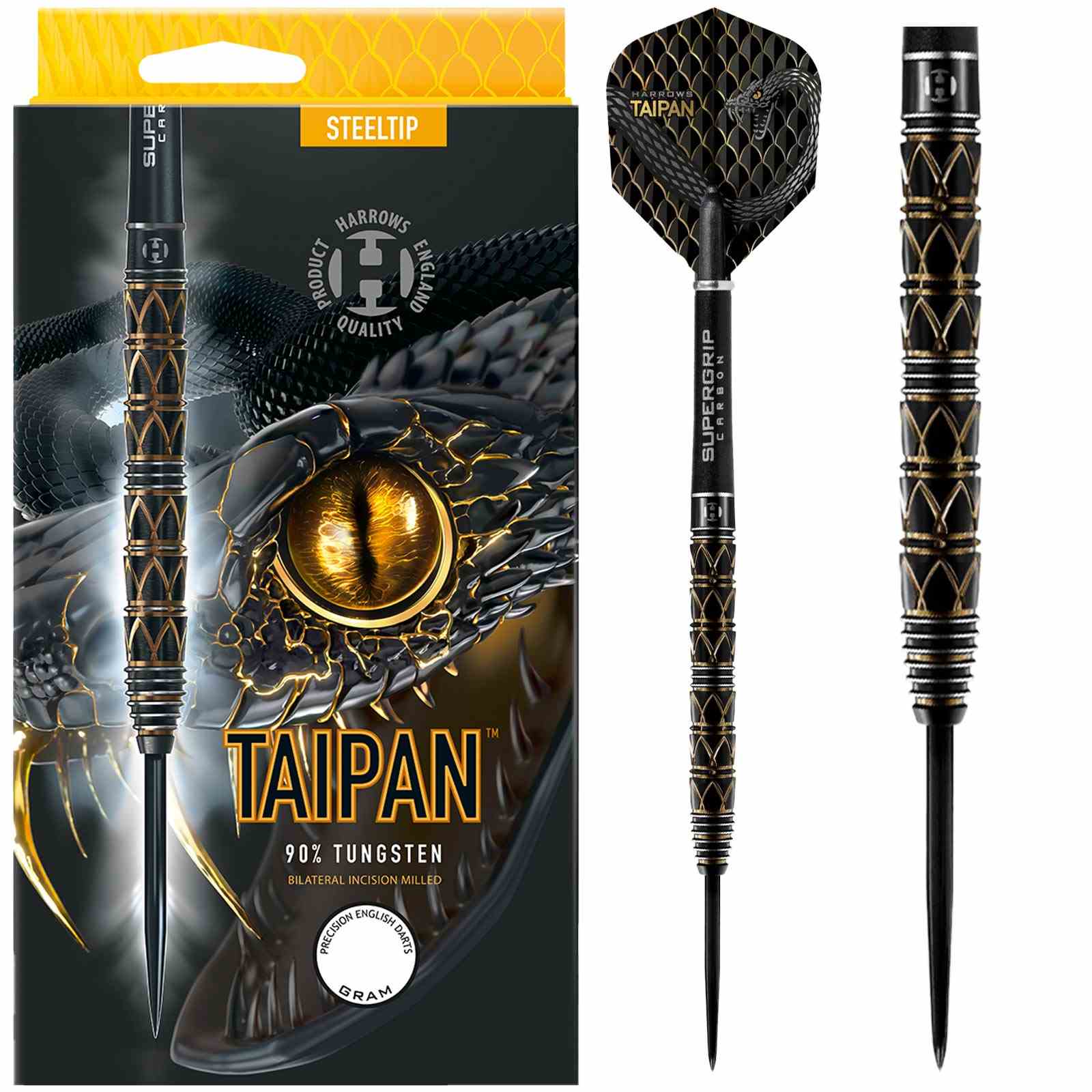 Harrows Taipan 90% Tungsten 22g Darts